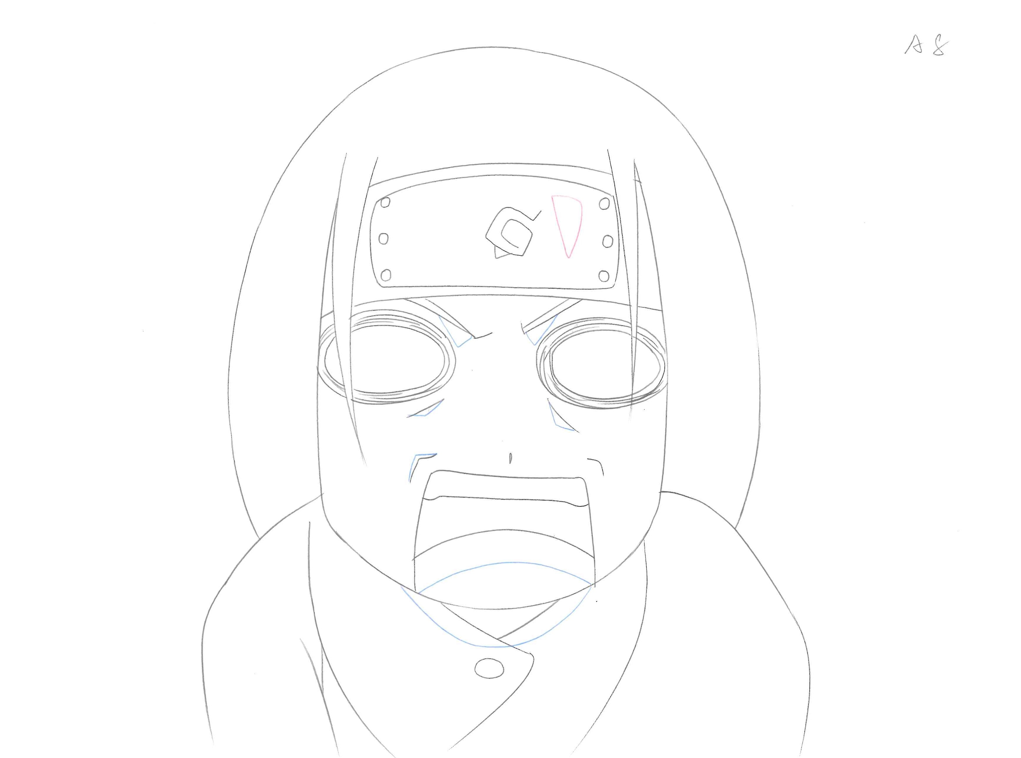 NARUTO Spin-Off: Rock Lee & His Ninja Pals Original Drawing (Neji Hyuga) 3-page Set