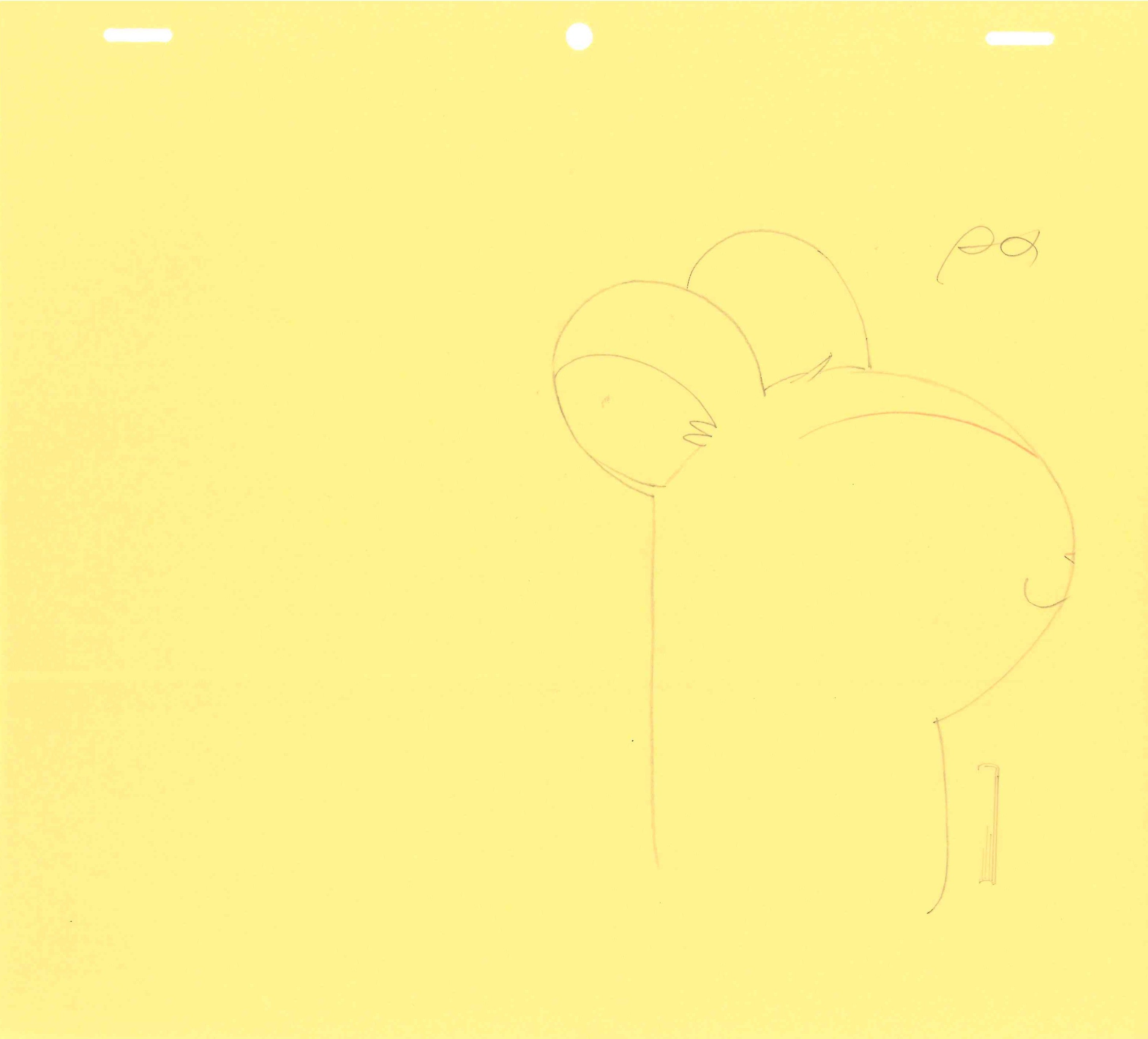 Hamtaro Original Drawing (Maxwell) 2-page Set