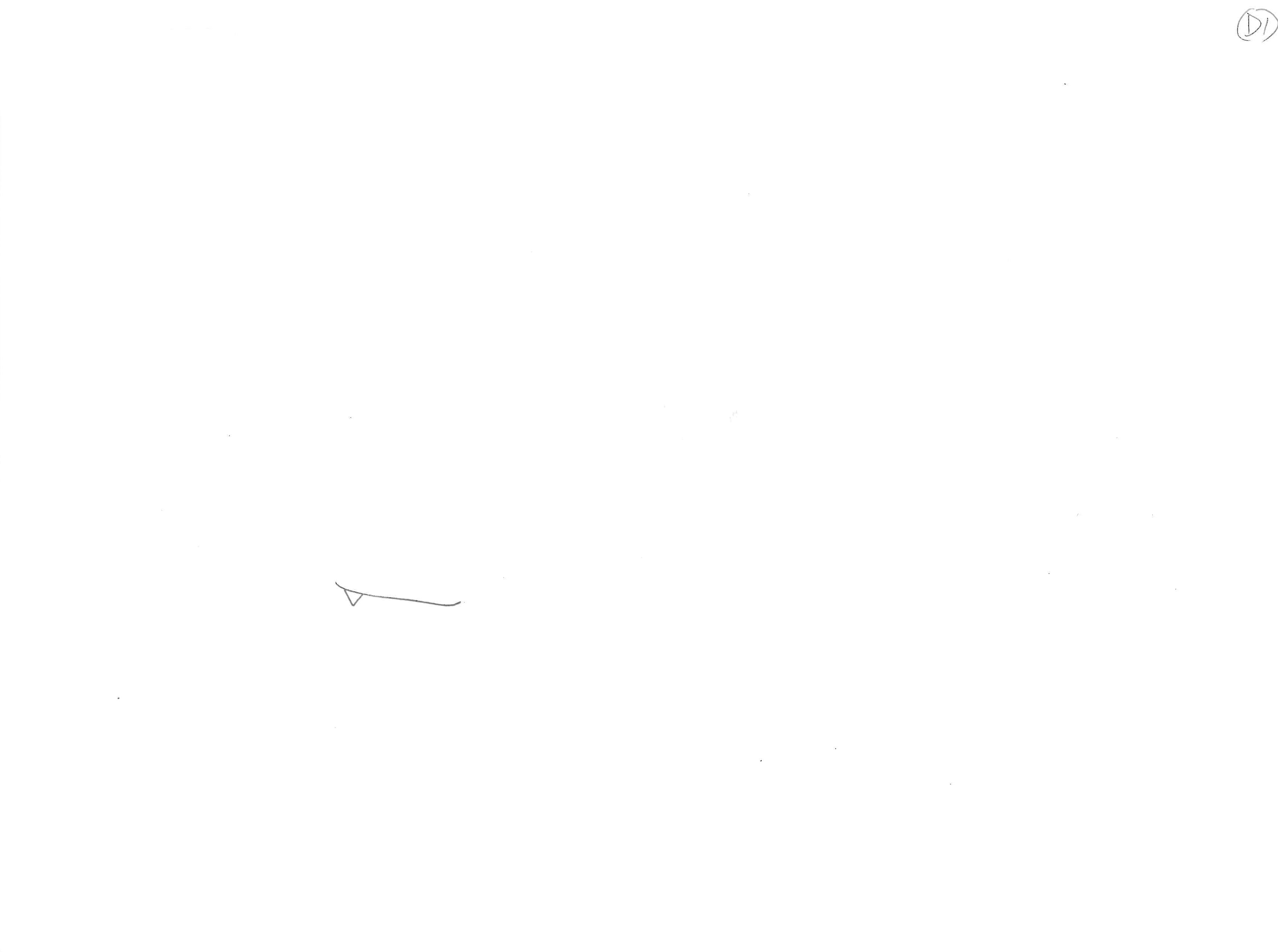 Naruto: Boceto original (Neji) Set de 2 páginas
