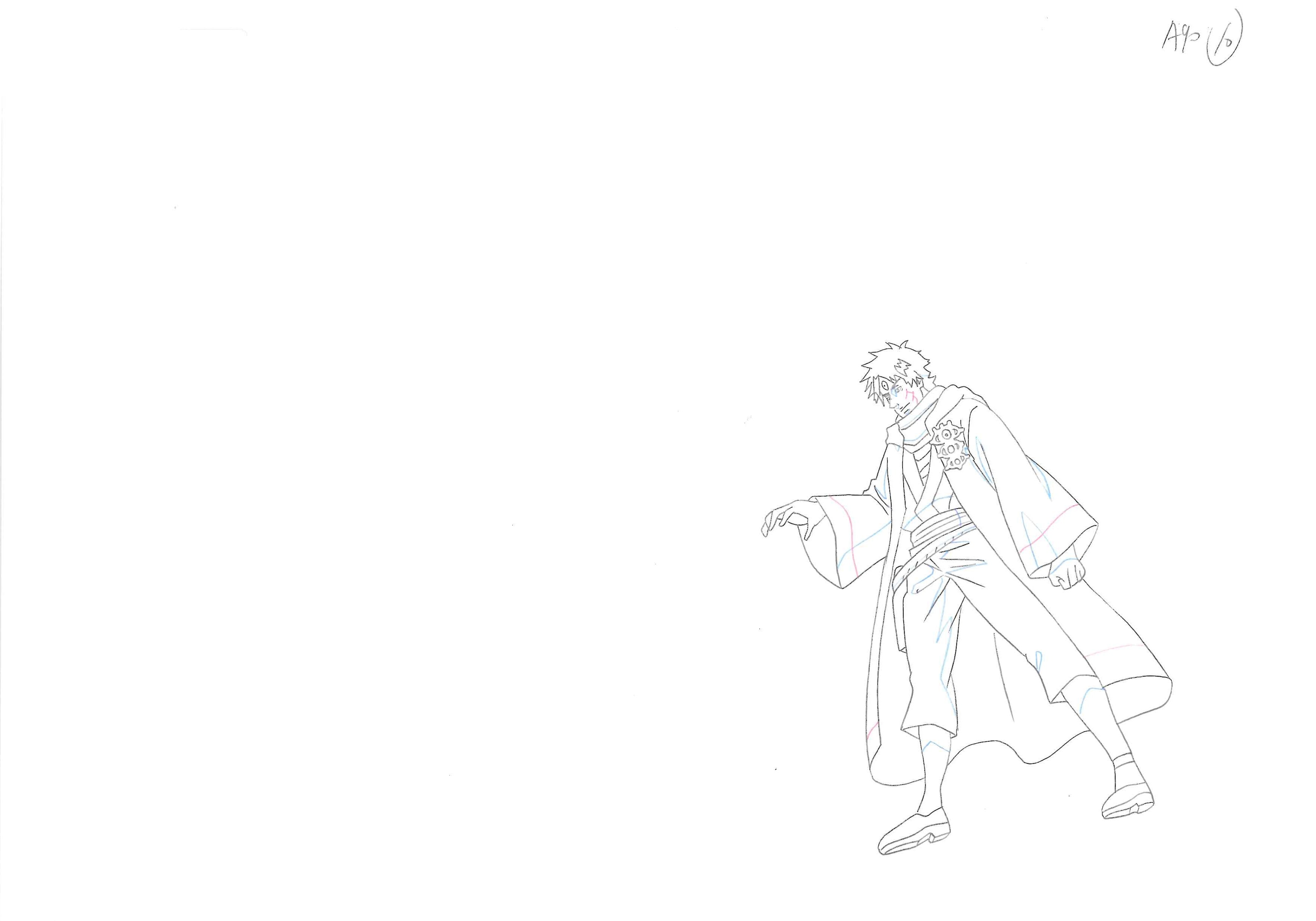 Black Clover Original Drawing (Rhya) 2-page Set