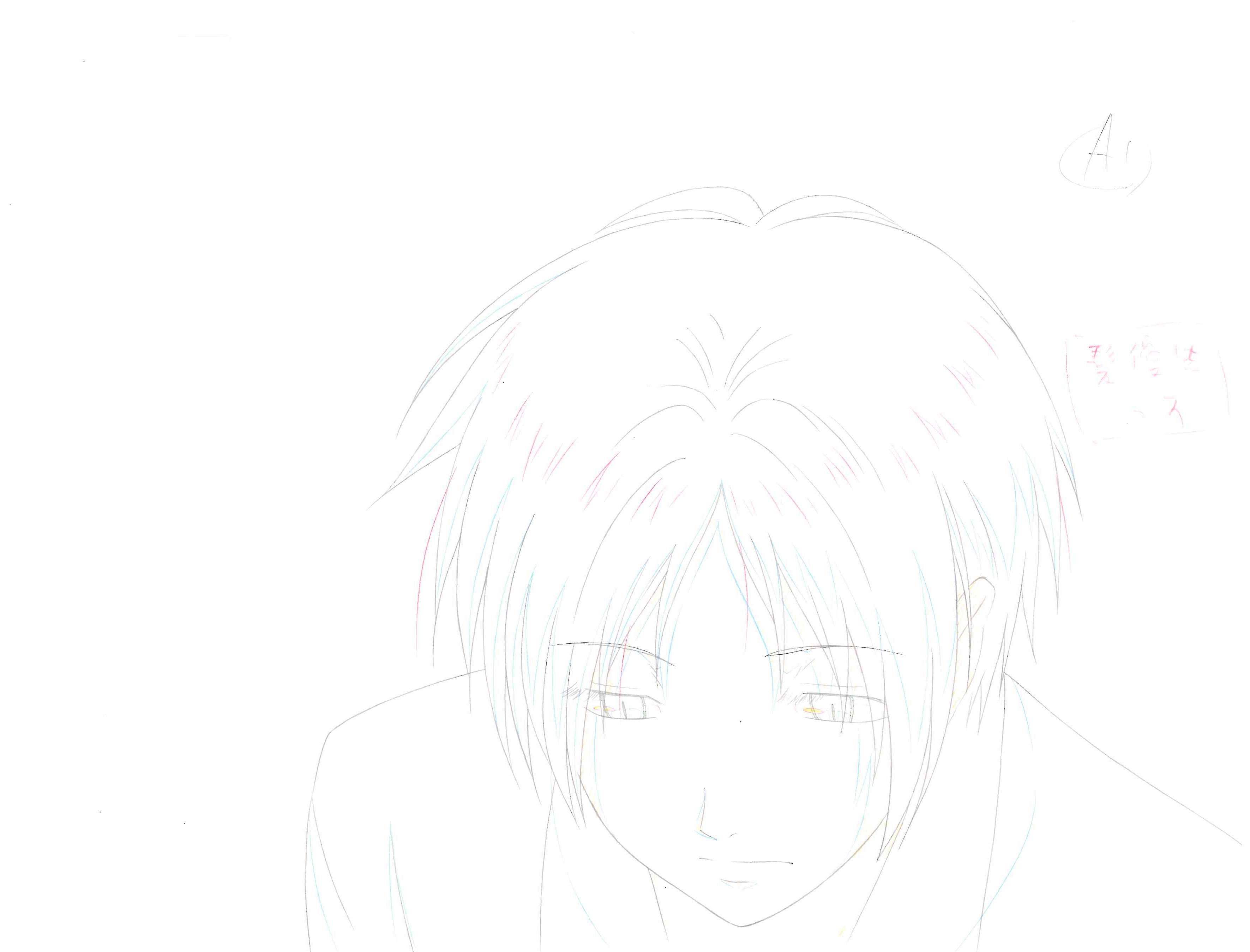 Natsume's Book of Friends Original Genga "Takashi Natsume” 3-Piece Set
