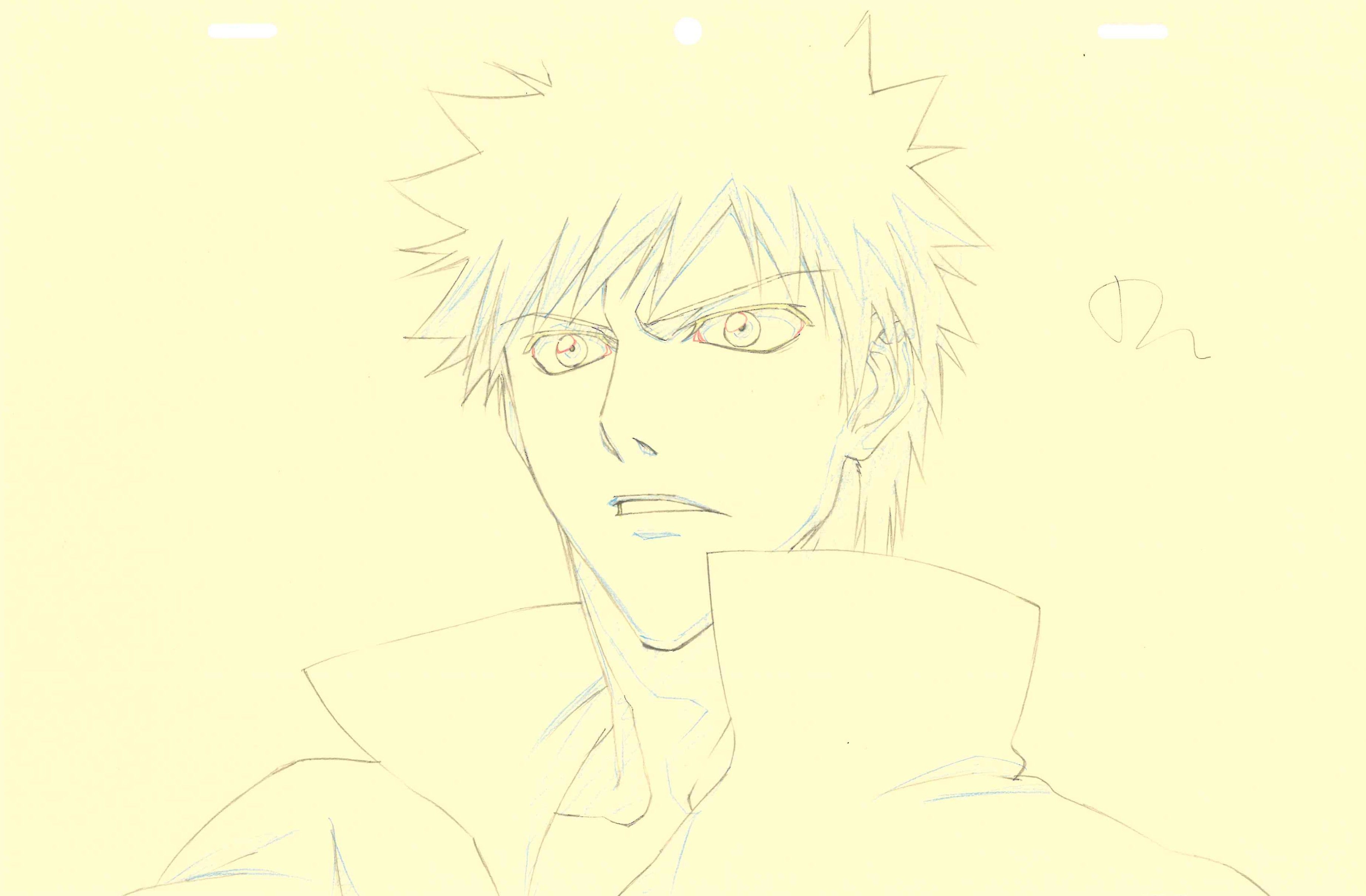 Bleach Original Genga (Ichigo Kurosaki) 3-Piece Set