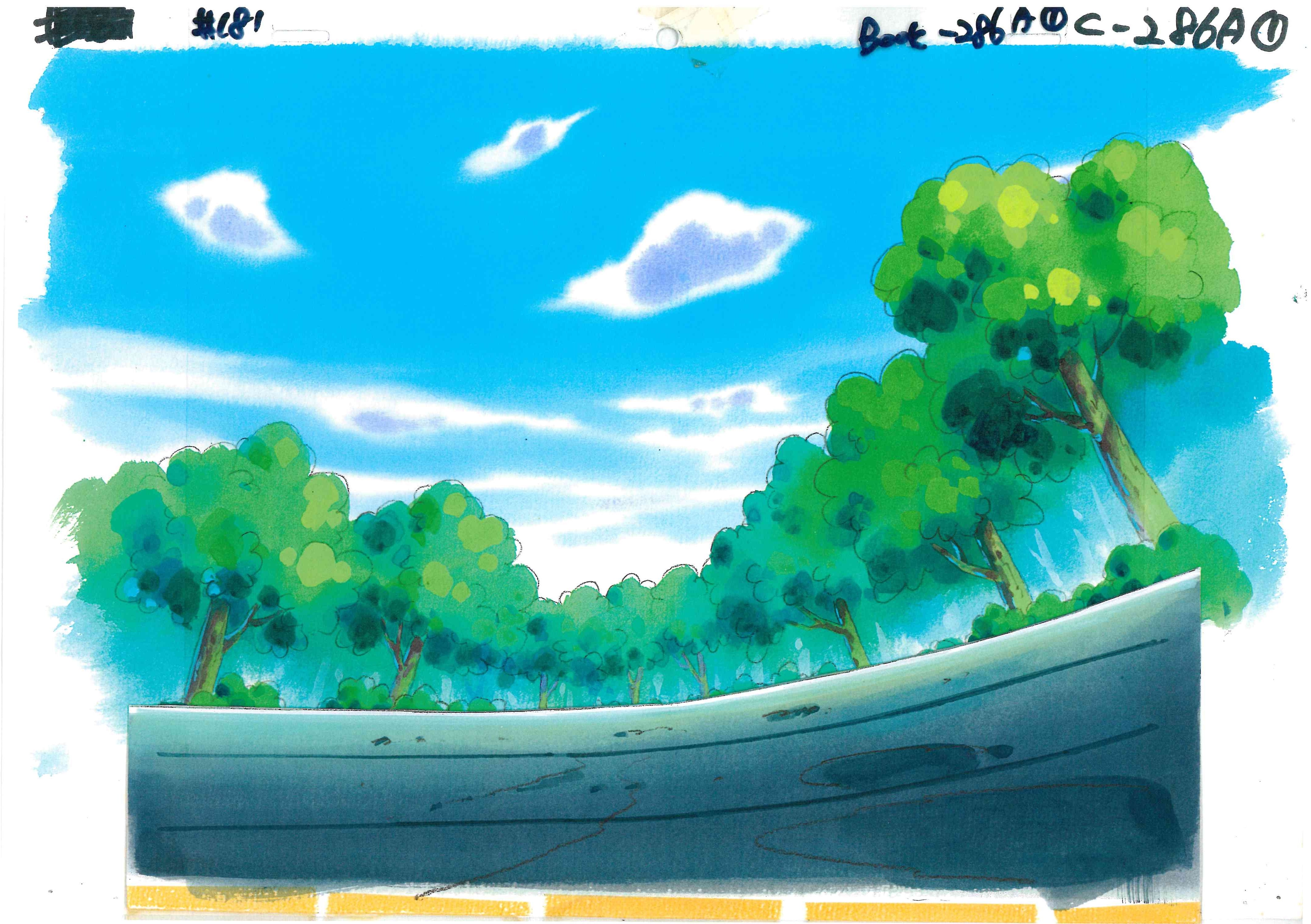 Pokemon Original Cel, Genga and Background Copy (Pikachu) 4-Piece Set