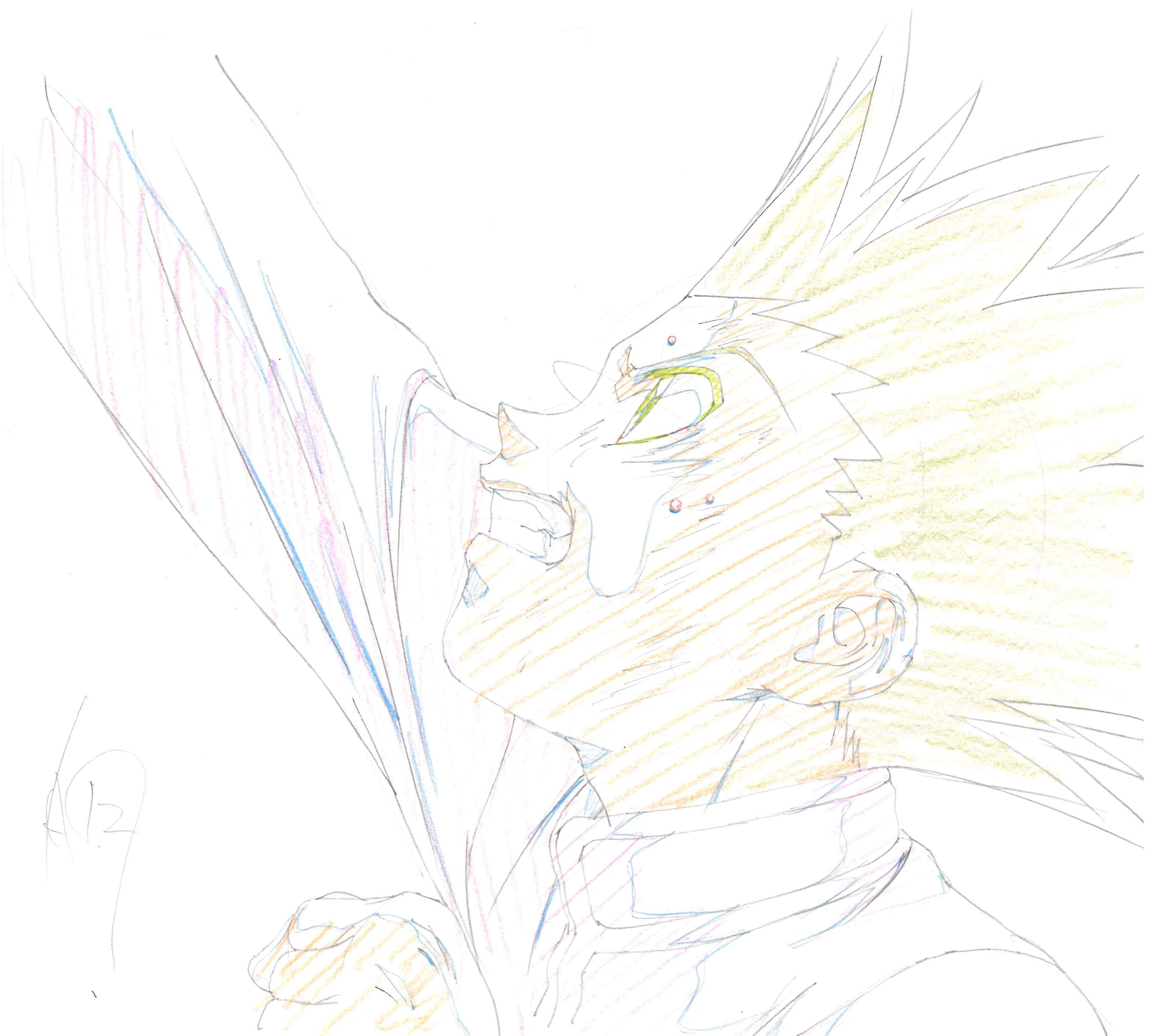 Hunter x Hunter (1999 Series) Original Genga (Gon Freecss) 2-Piece Set