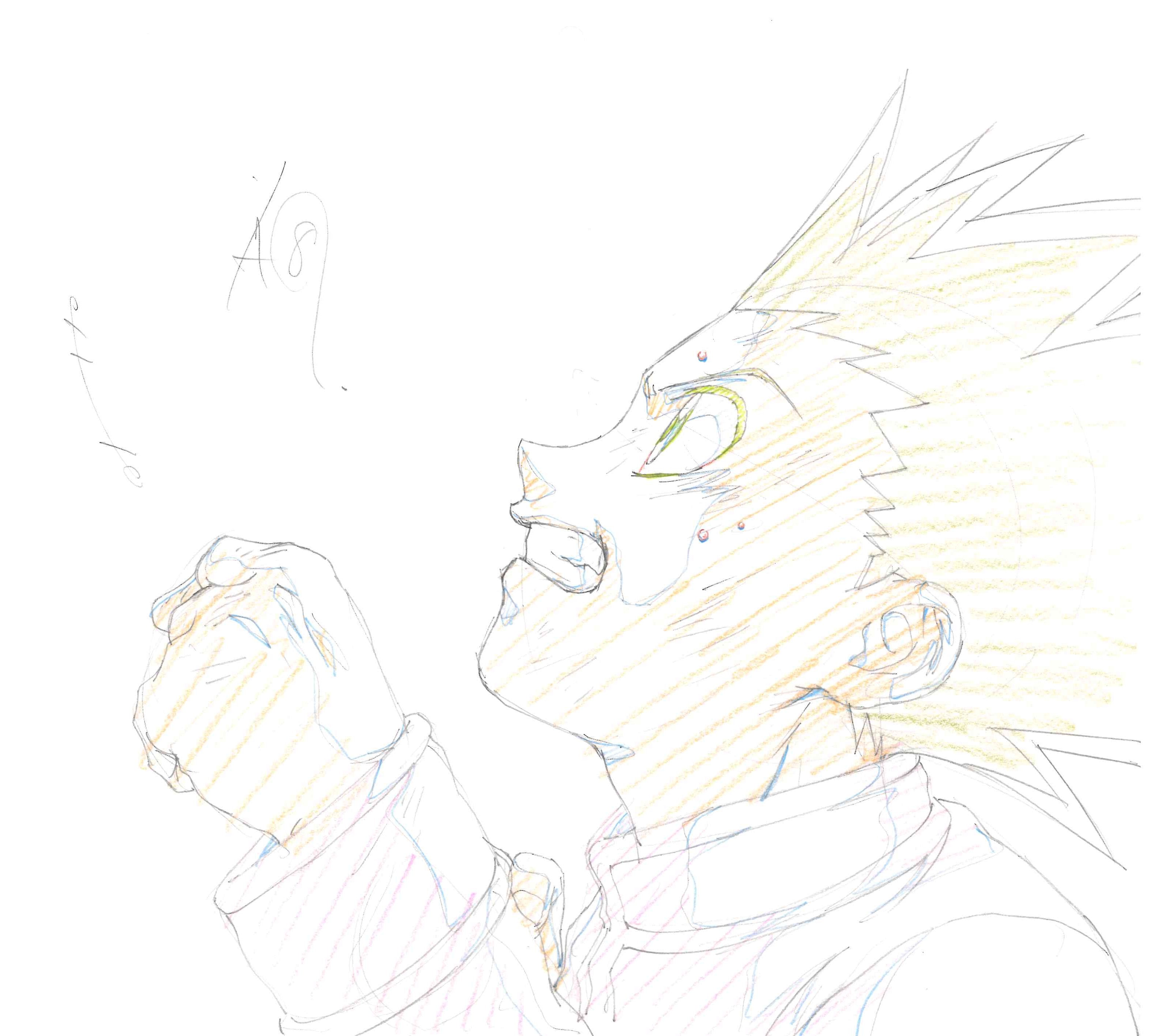 Hunter x Hunter (1999 Series) Original Genga (Gon Freecss) 2-Piece Set