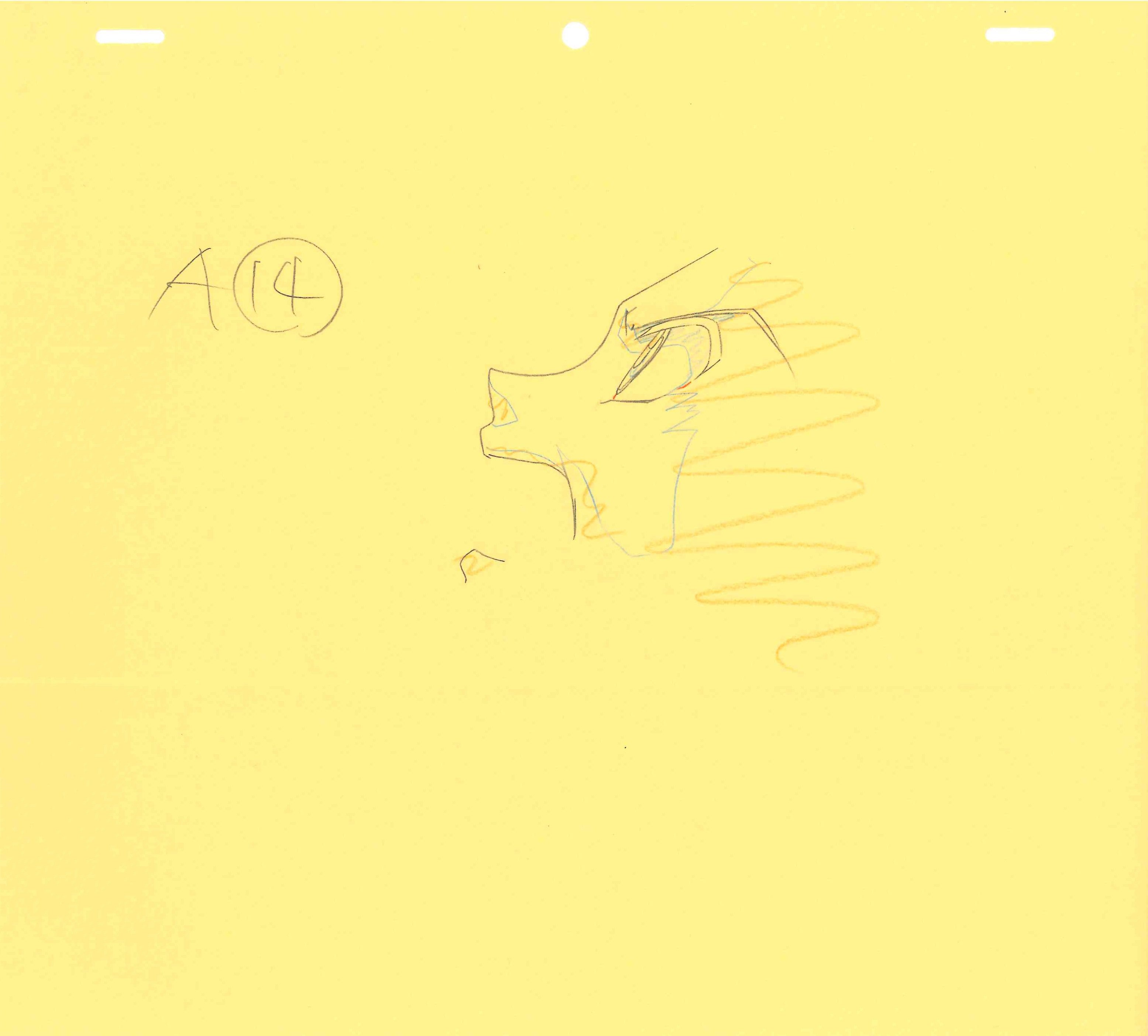Hunter x Hunter (1999 Series) Original Genga, Production Envelope (Gon Freecss) 4-Piece Set