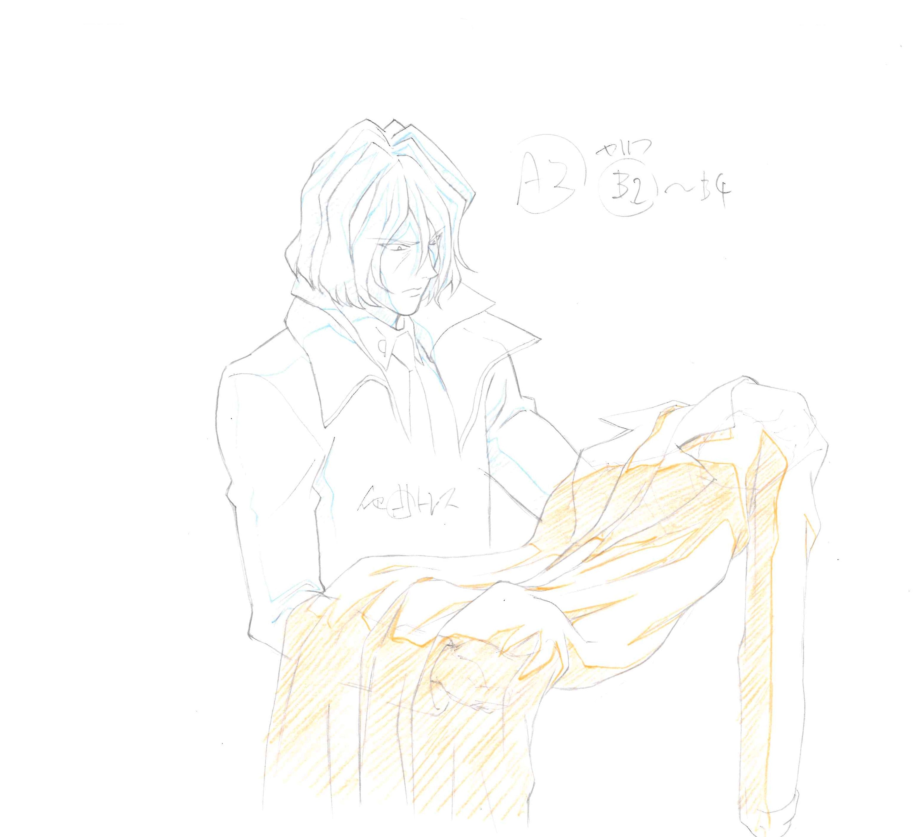 Cowboy Bebop Original Genga (Vicious) 2-Piece Set