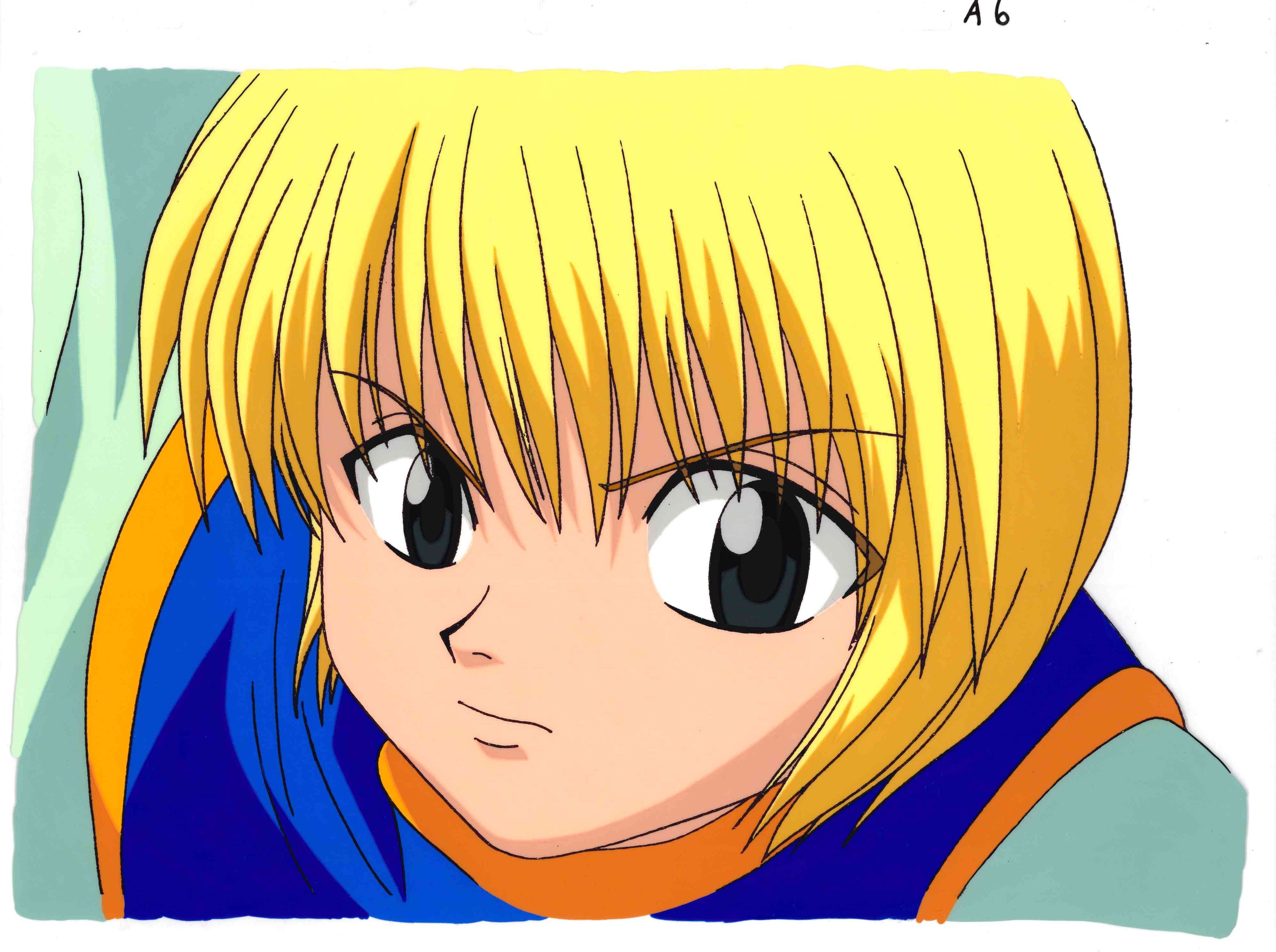 Hunter x Hunter (1999 Series) Original Cel and Genga (Kurapika) 2-Piece Set