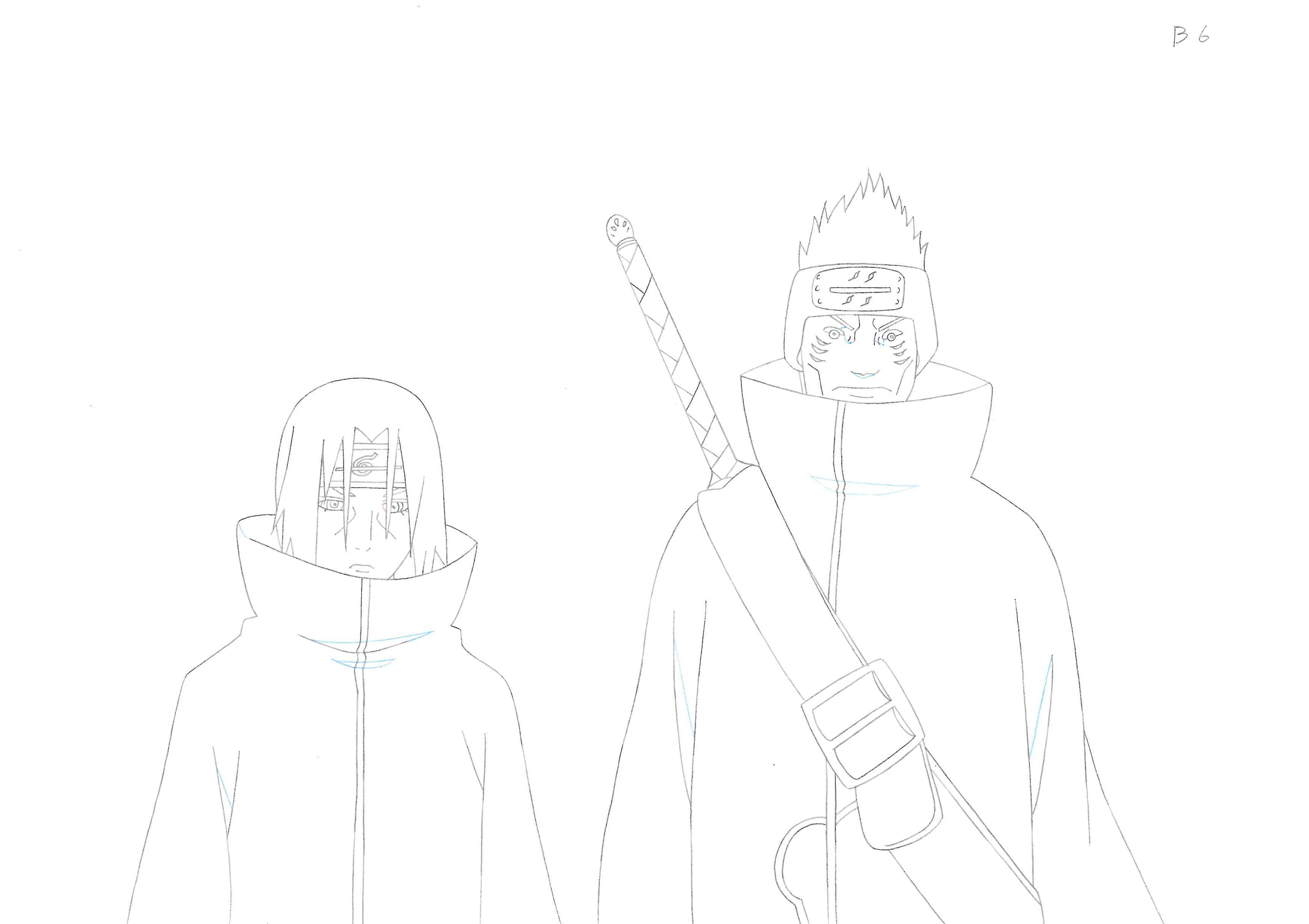 Naruto Original Douga (Itachi Uchiha, Kisame Hoshigaki)