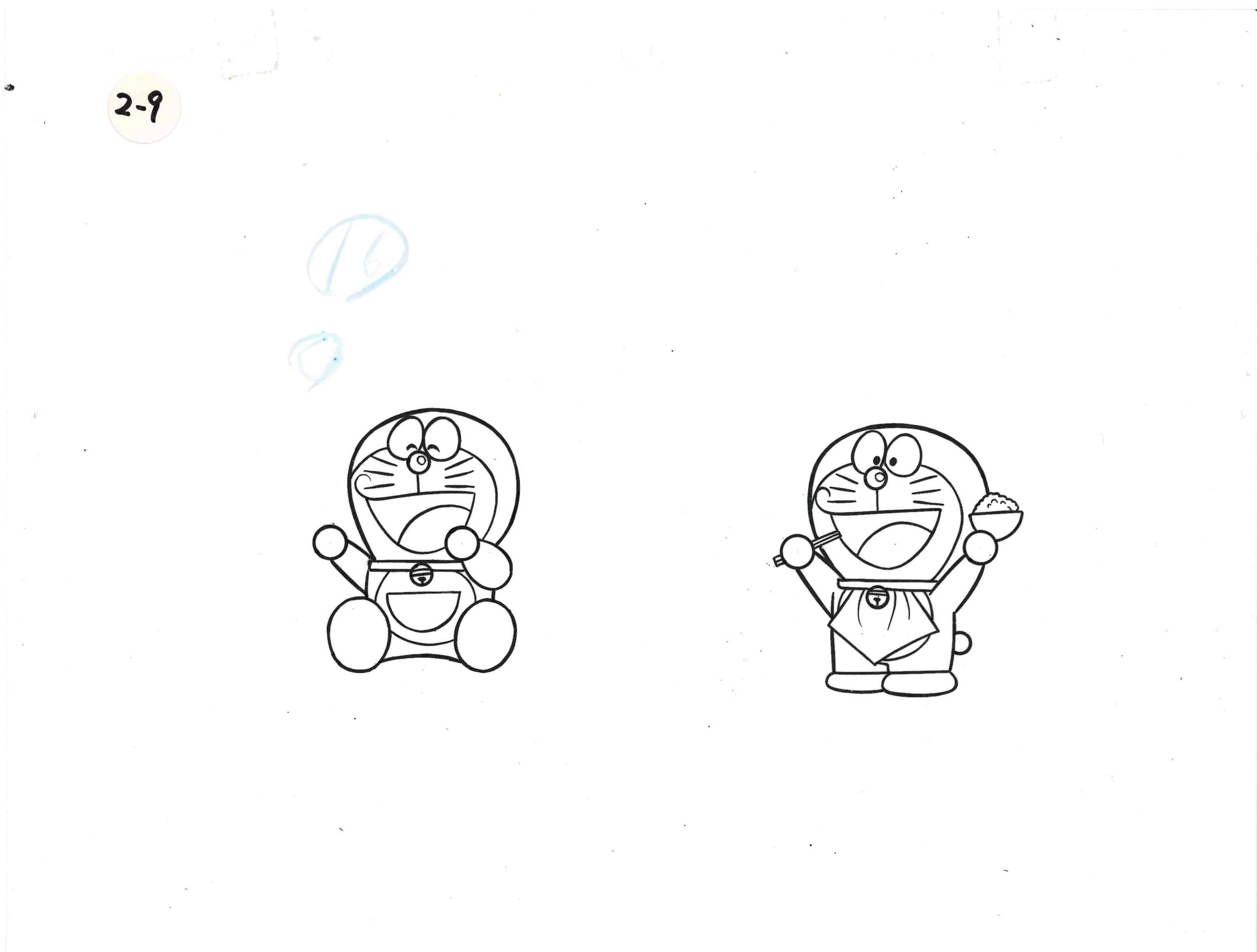 《哆啦A梦》原版赛璐璐片