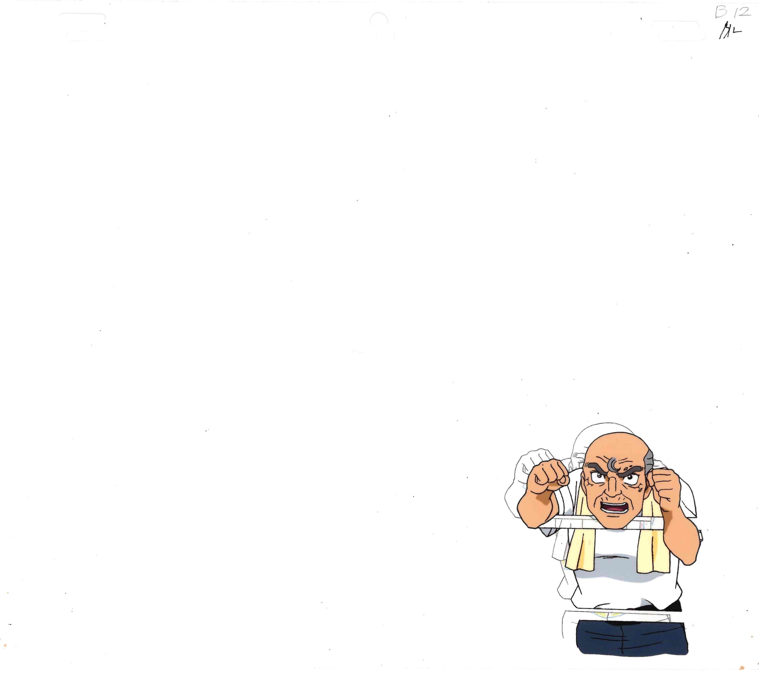 Cella originale e douga di Hajime No Ippo (Genji Kamogawa), set da 45 pezzi