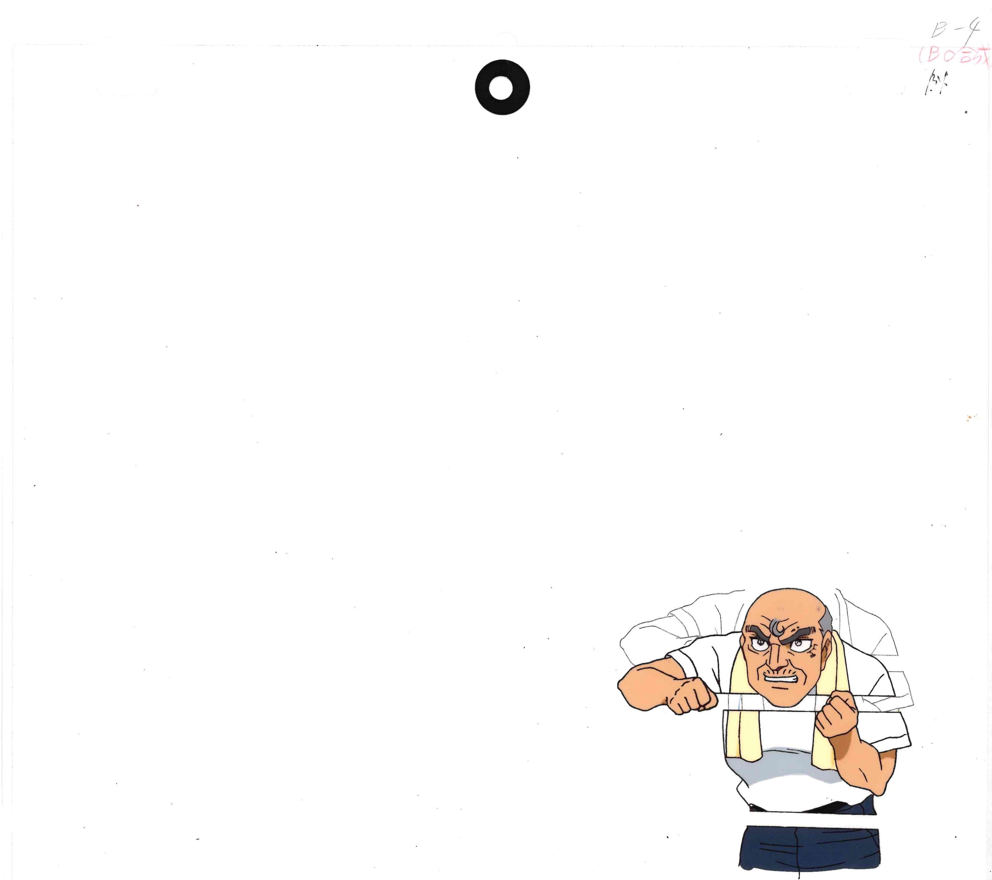 Cella originale e douga di Hajime No Ippo (Genji Kamogawa), set da 45 pezzi