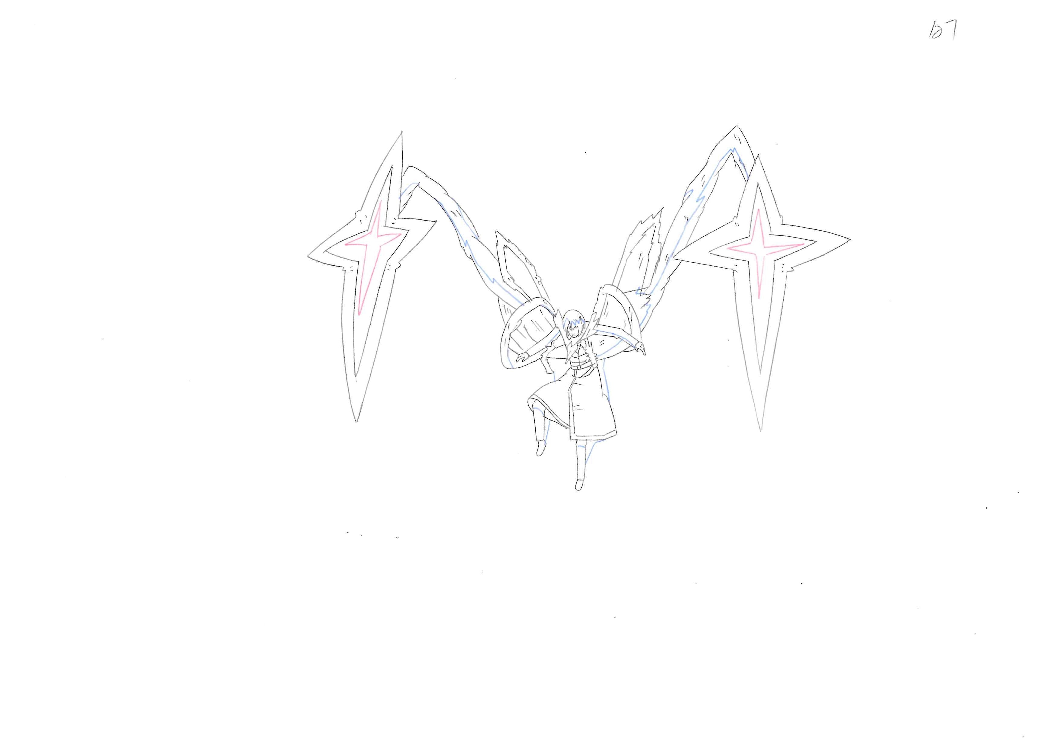 Tokyo Ghoul Douga original (Ken Kaneki) set de 4 páginas