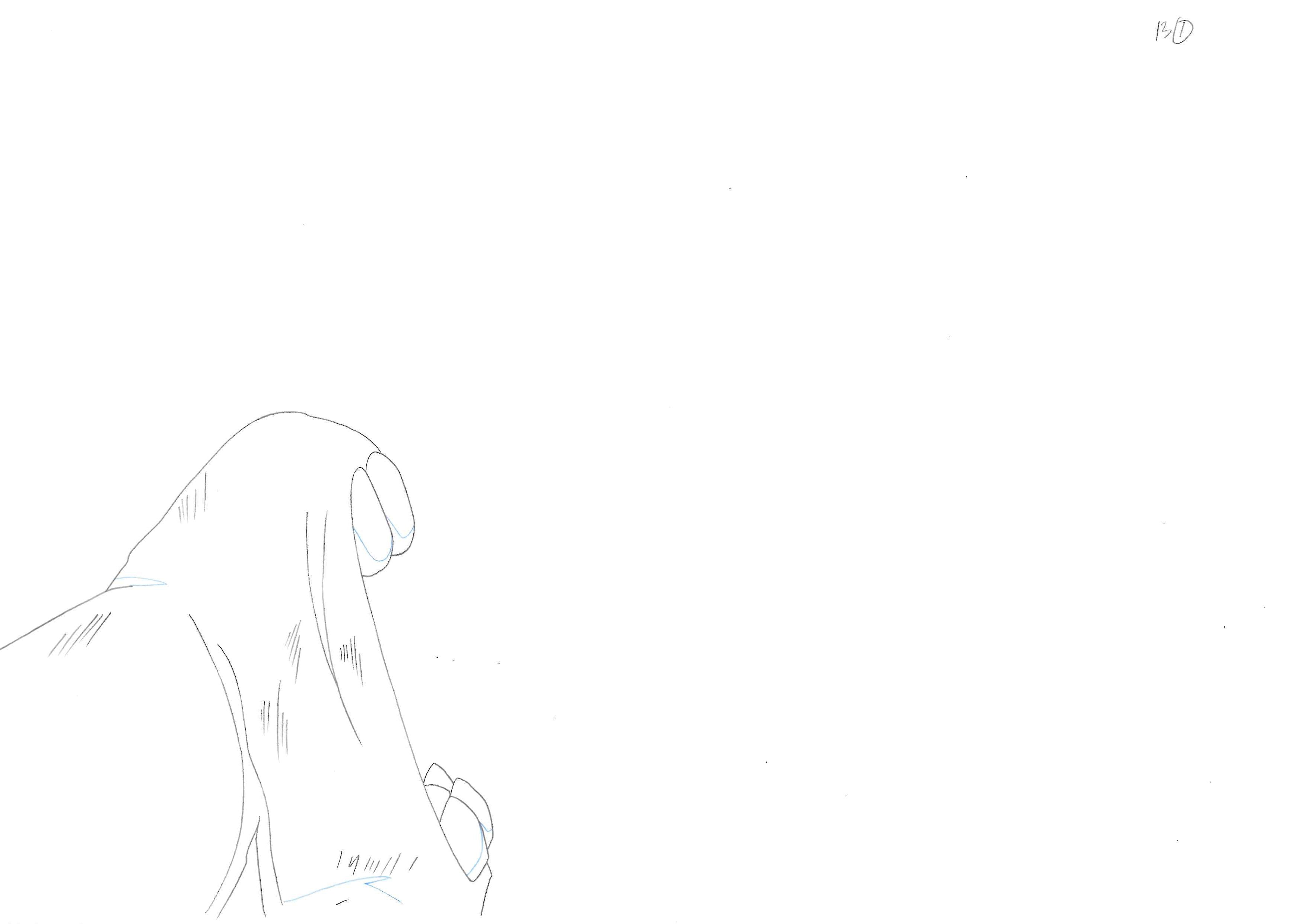 Tokyo Ghoul Douga original (Ken Kaneki) set de 4 páginas