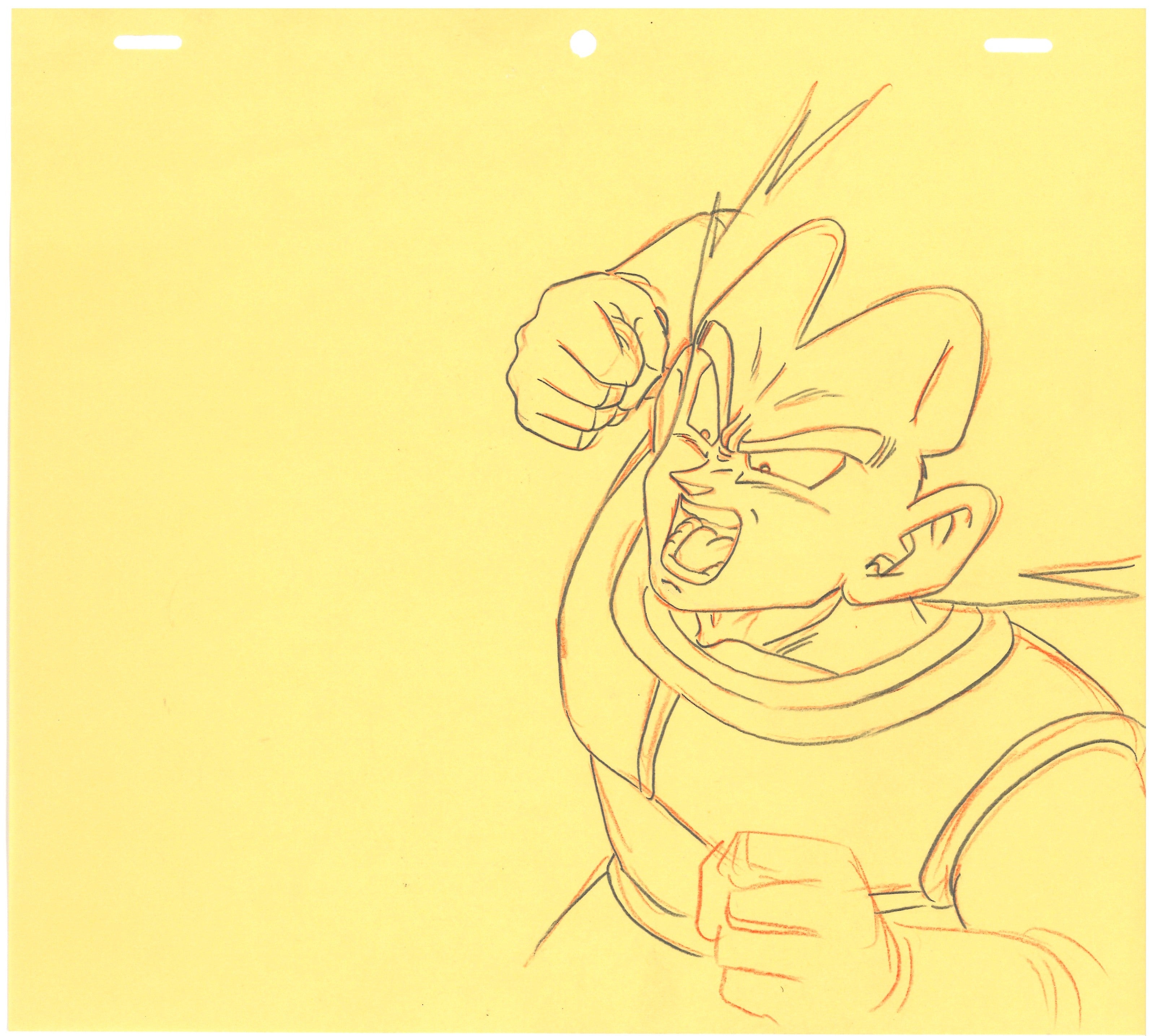Dragonball Original drawing (Vegeta, Krillin) 6 pages Set