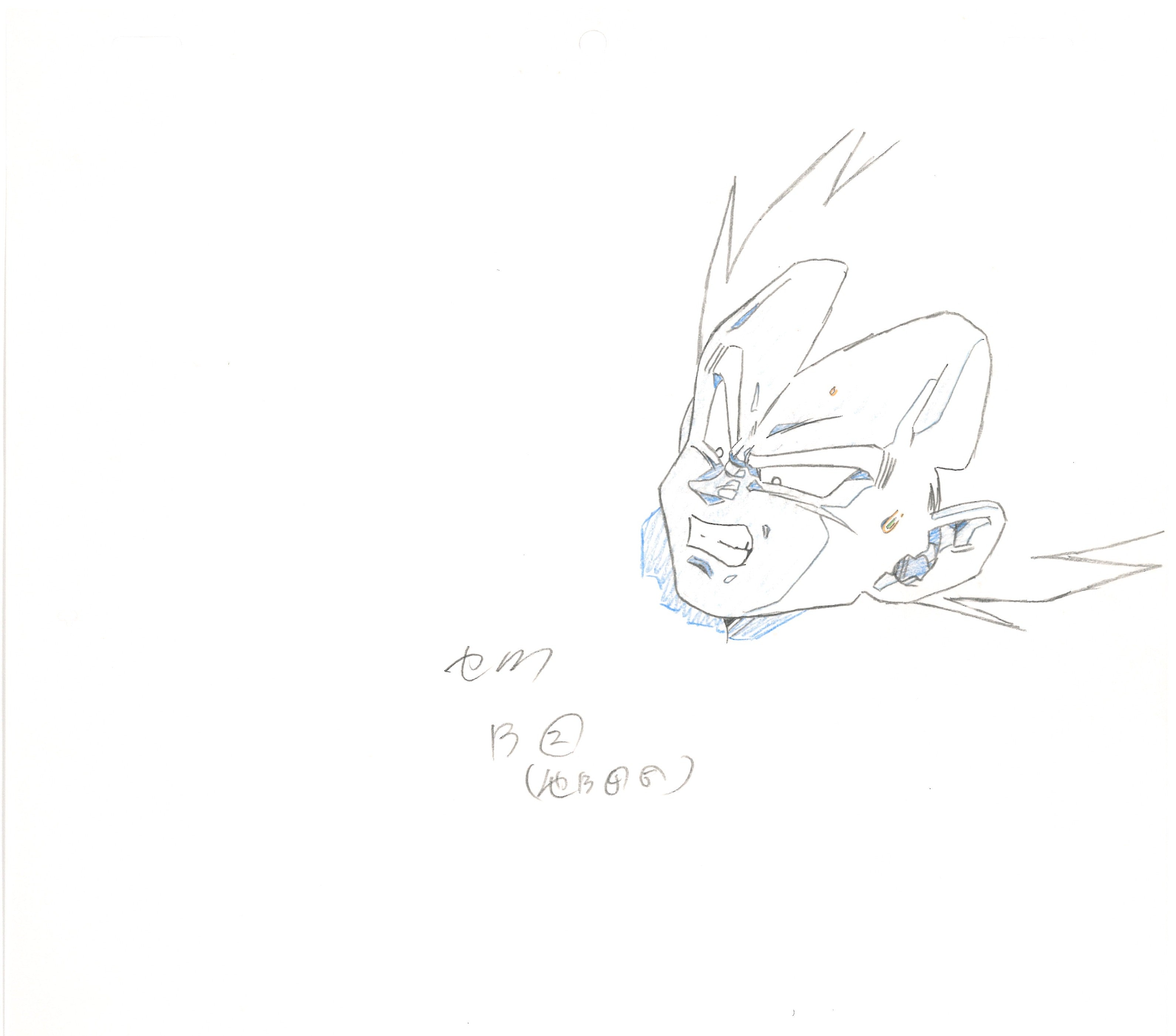 Dragonball Original drawing (Vegeta, Krillin) 6 pages Set