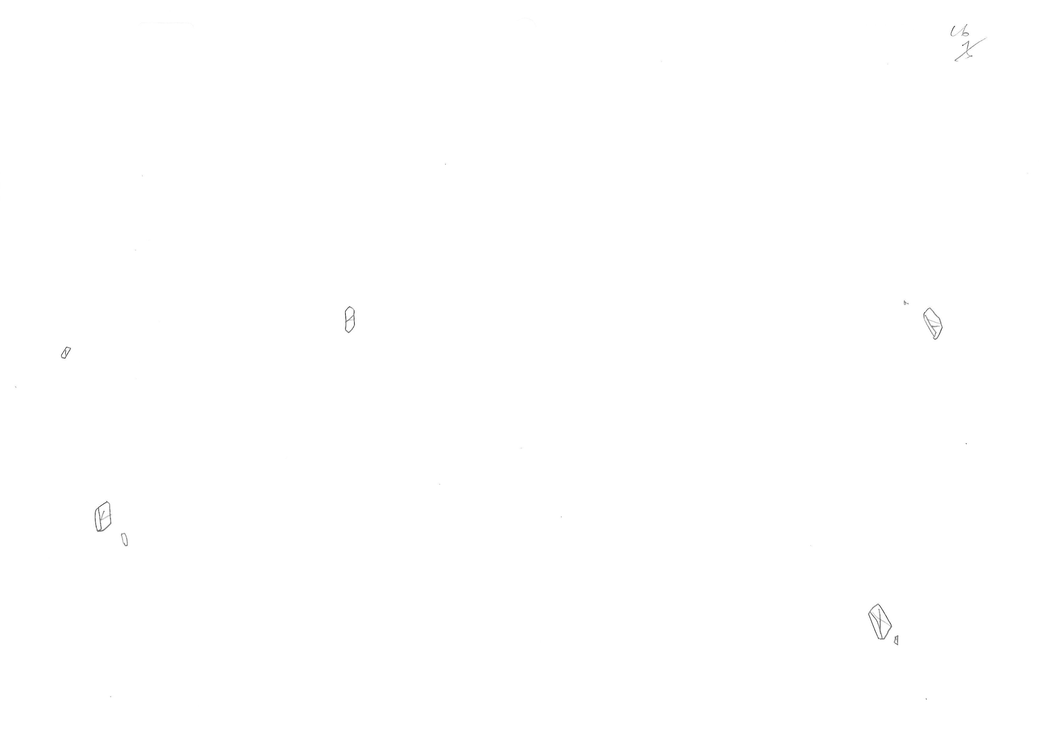 Naruto Original Sketch (Sasuke Uchiha) 16 pages Set