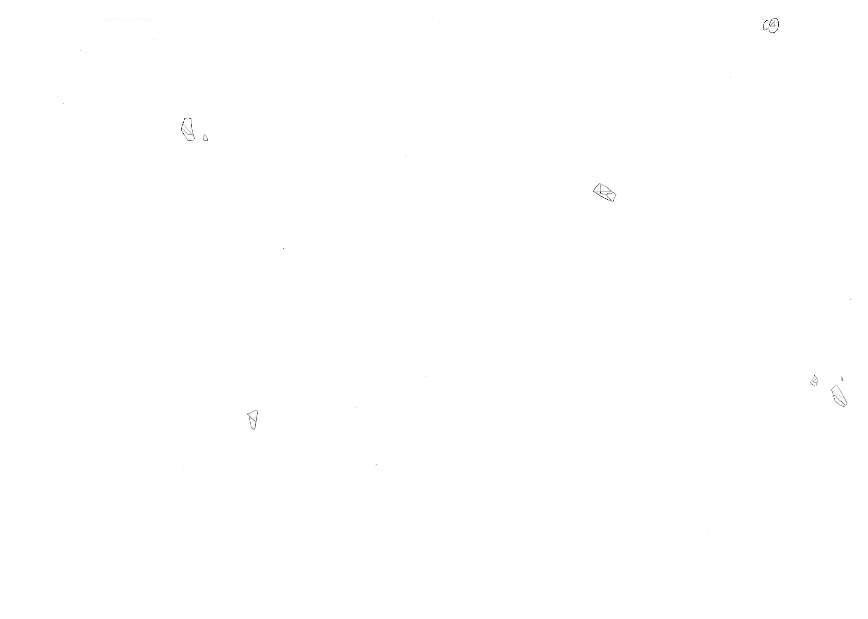 Naruto Original Sketch (Sasuke Uchiha) 16 pages Set