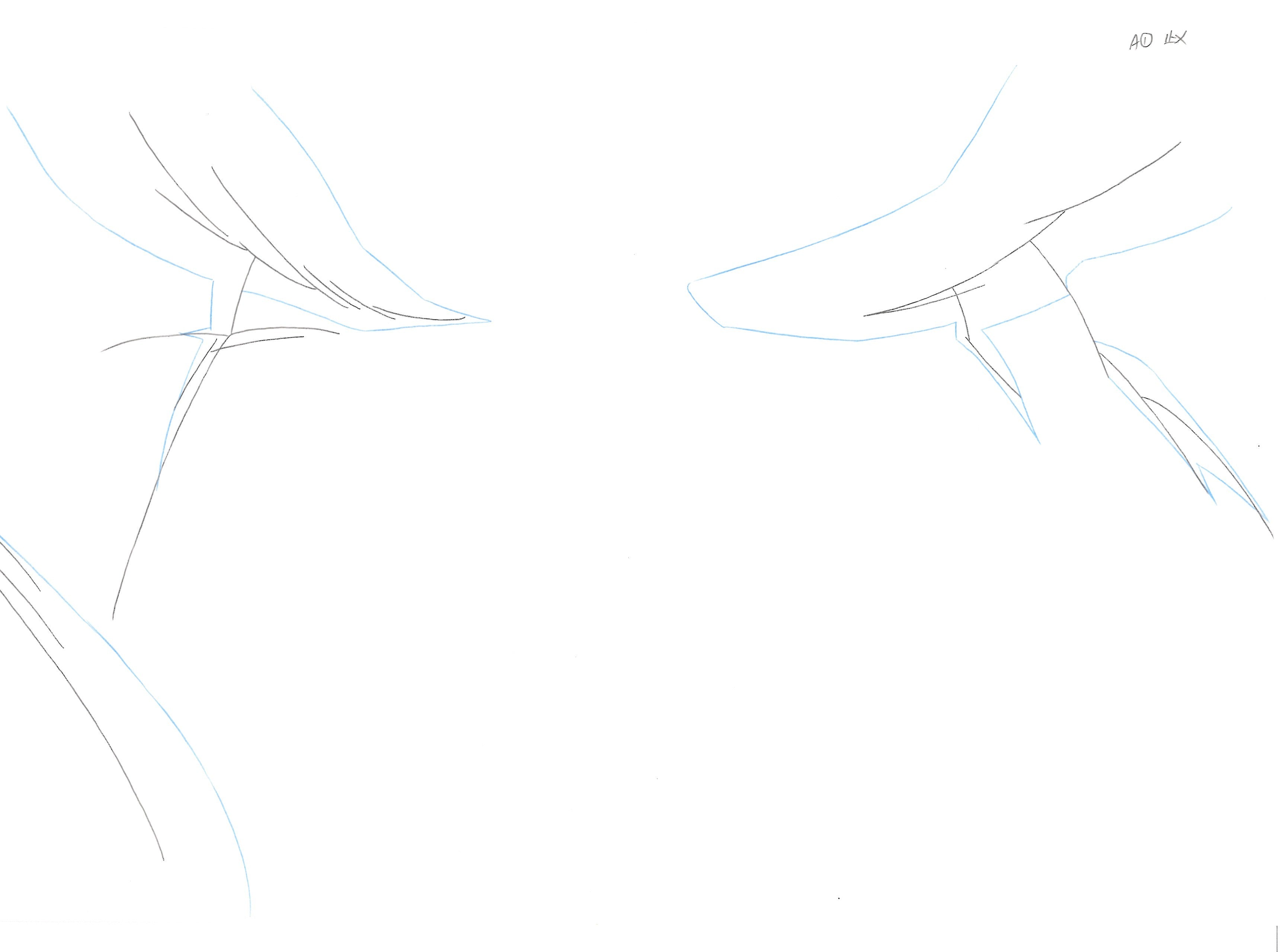 Naruto Original Sketch (Sasuke Uchiha) 16 pages Set