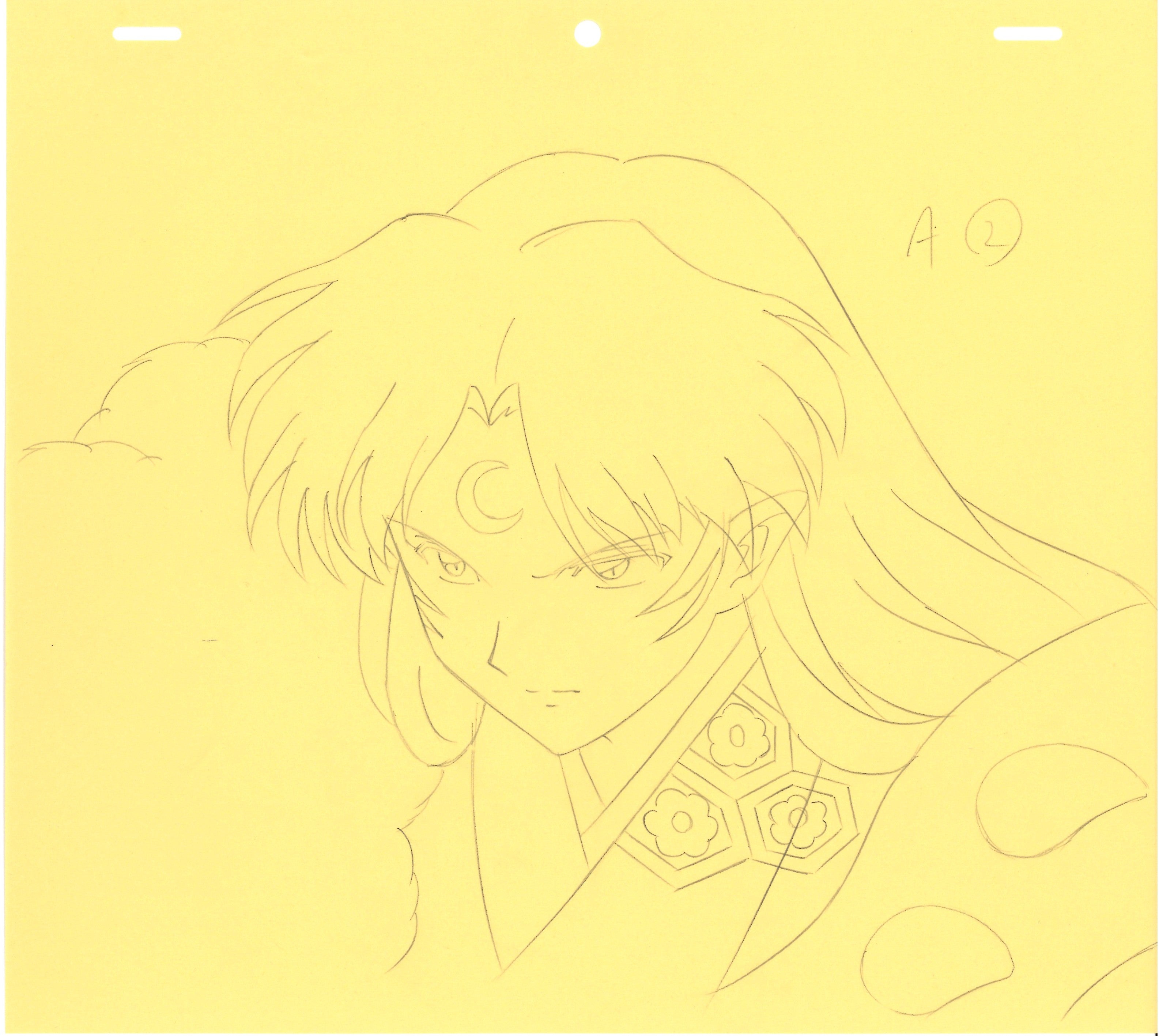 Inuyasha Original 3 Page Drawing (Sesshomaru)