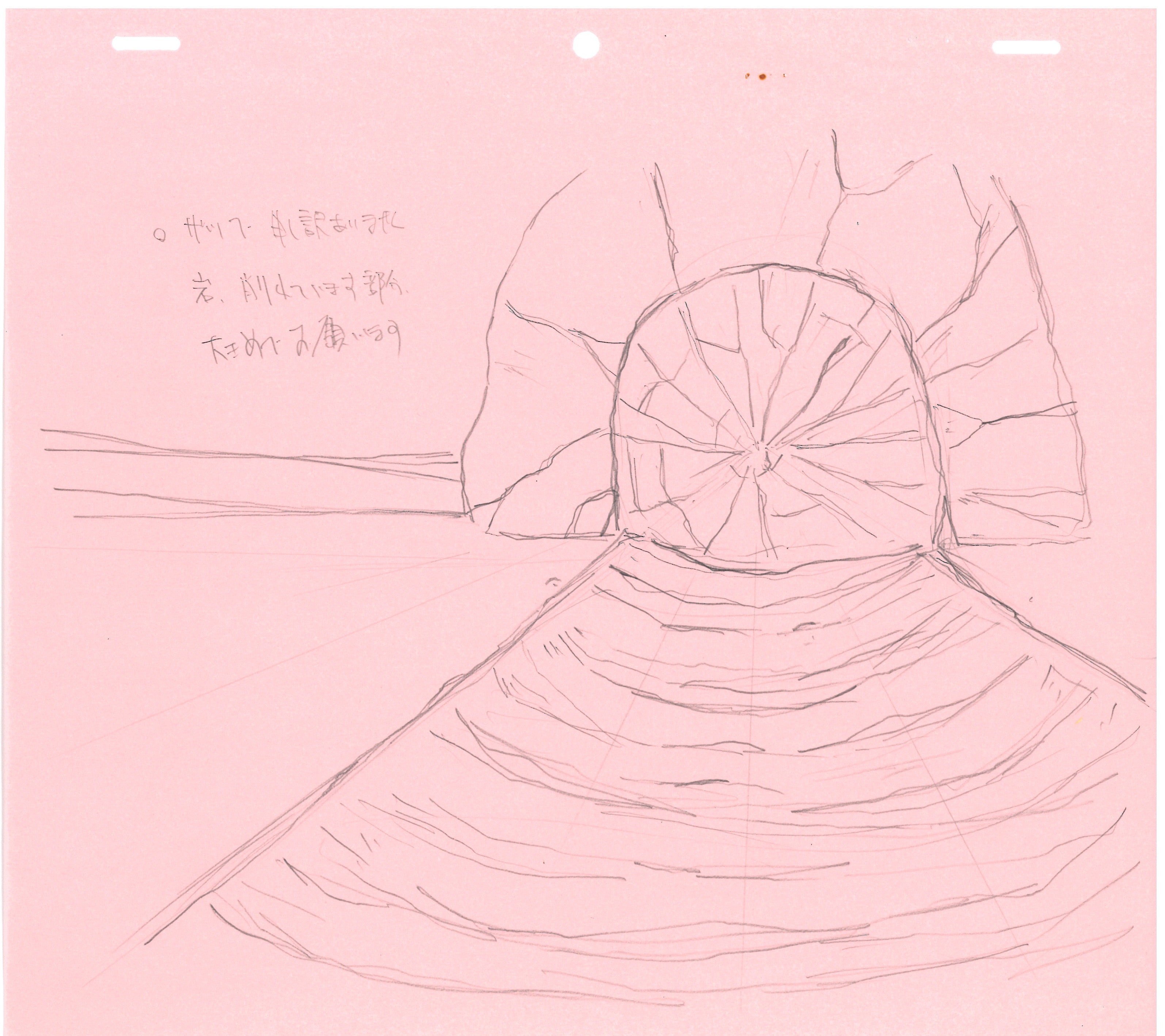 Naruto Original Sketch (Kabuto) 3 pages Set