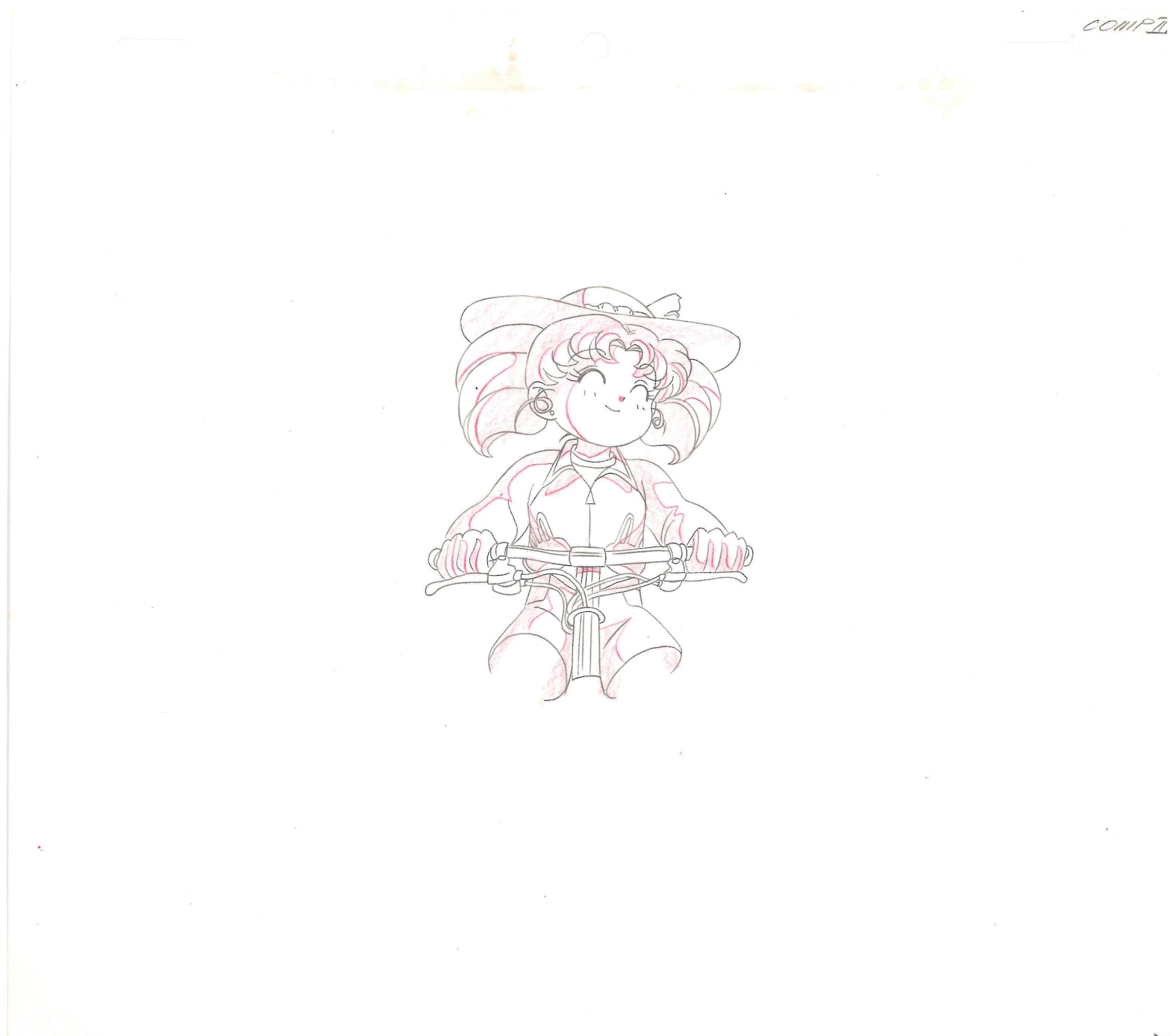 Sailor Moon Original Drawing (Chibiusa) 6 pages Set