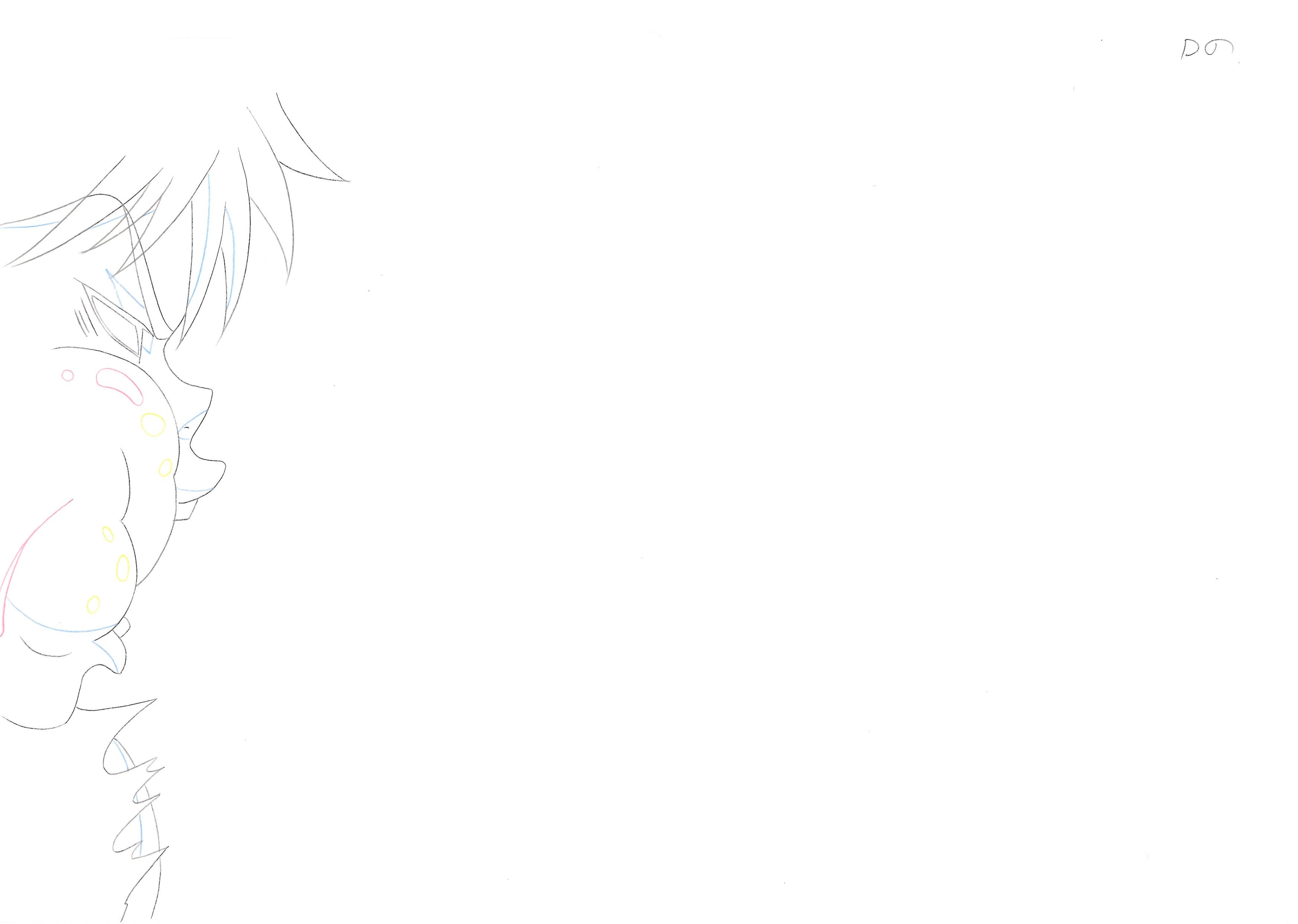 Kingdom Original Sketch (Shin) 3 pages Set