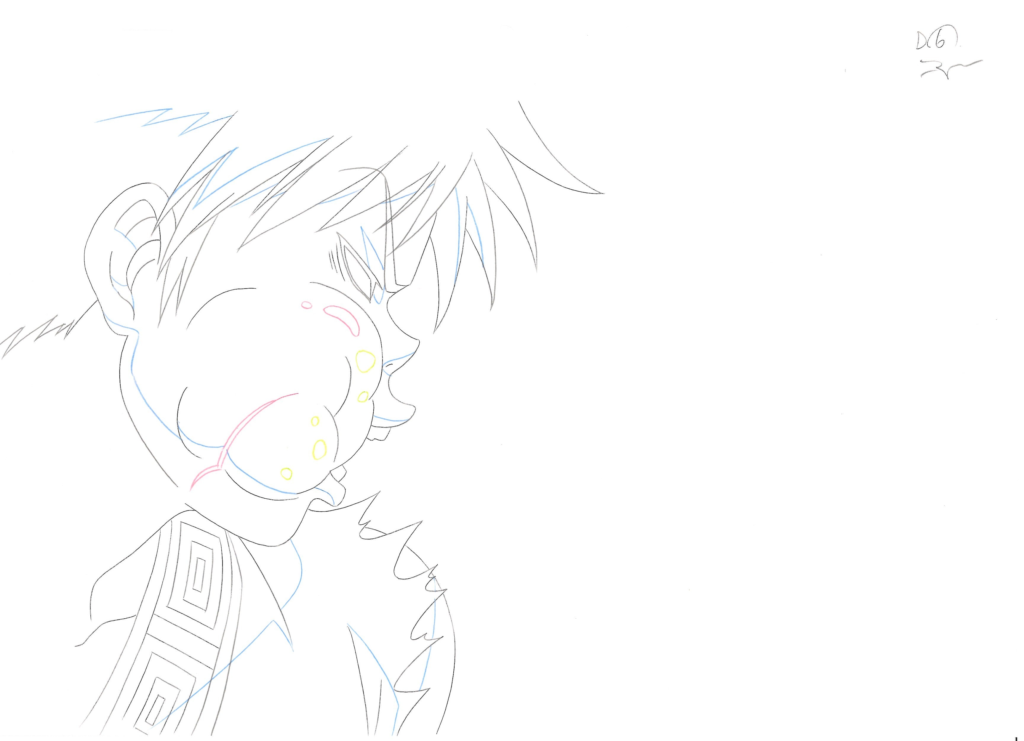 Kingdom Original Sketch (Shin) 5 pages Set