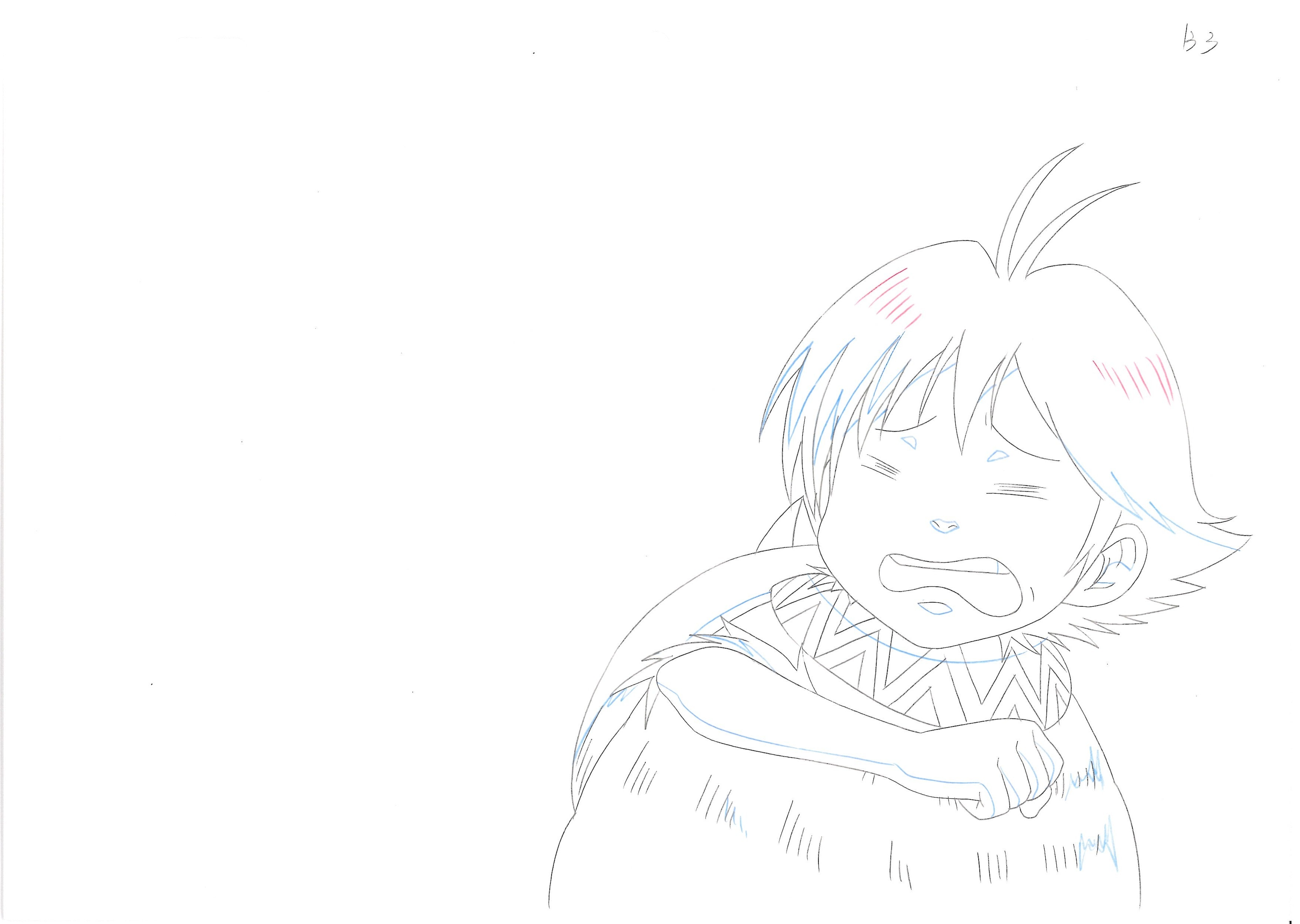 Kingdom Original Sketch (Ka Ryo Ten, Shin) 4 pages Set