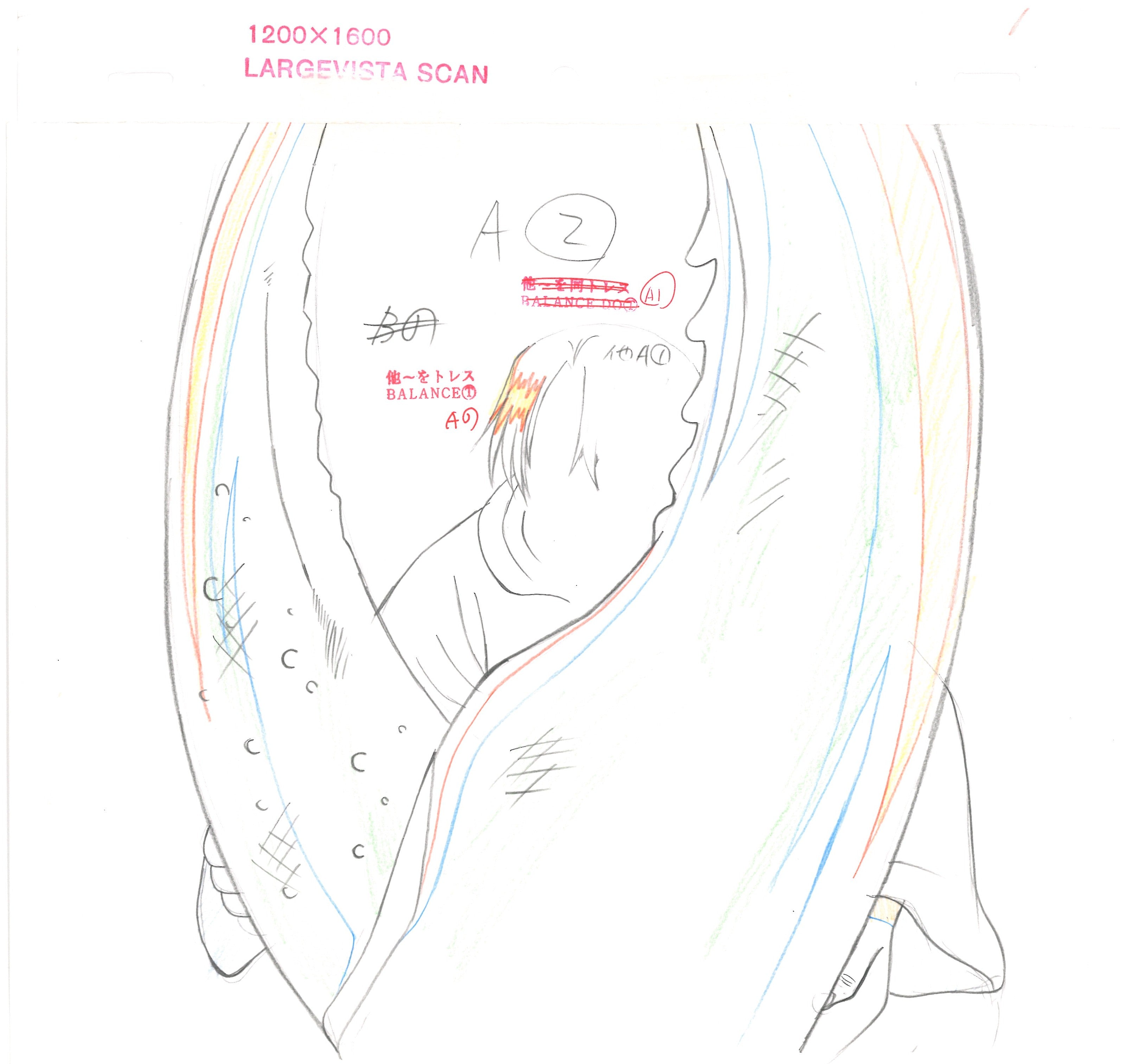 One Piece Original Drawing (Sanji) 6 pages Set