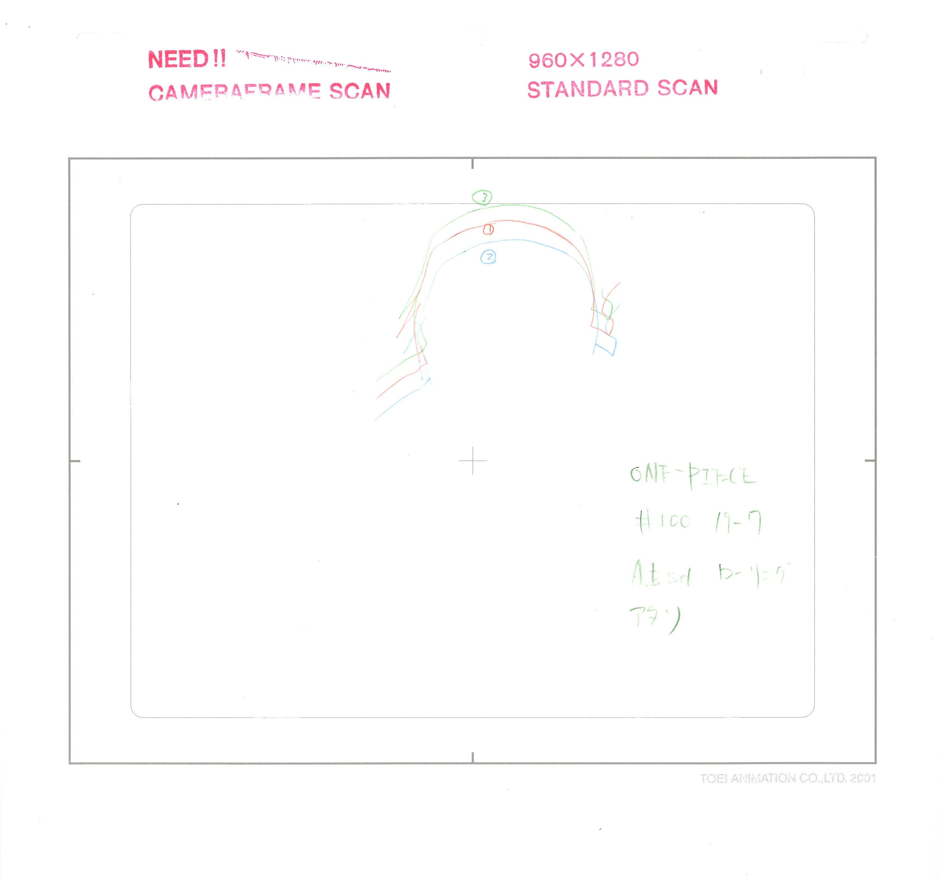 One Piece Original Drawing (Sanji) 6 pages Set