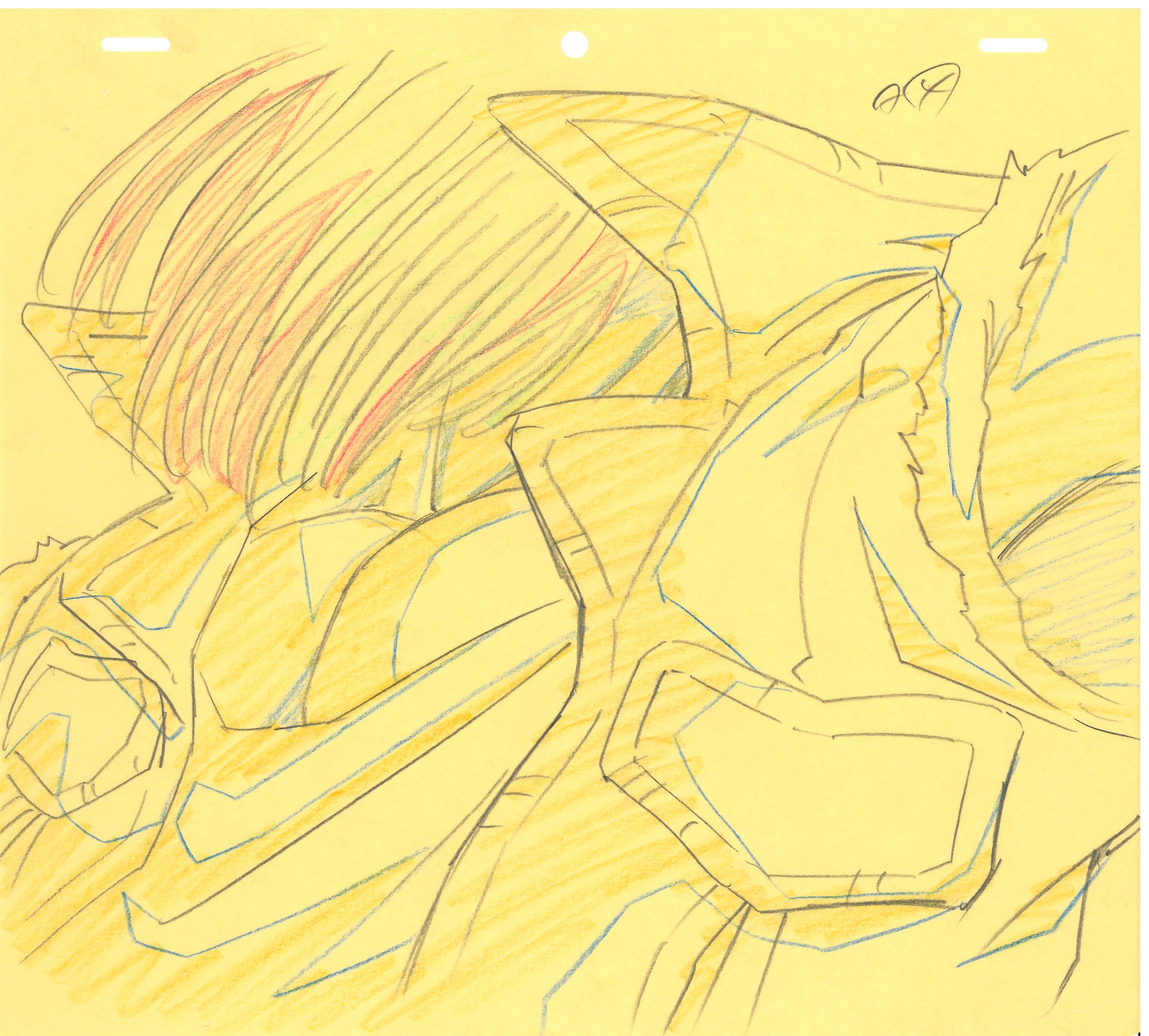 Dragonball Original Sketch (Trunks)