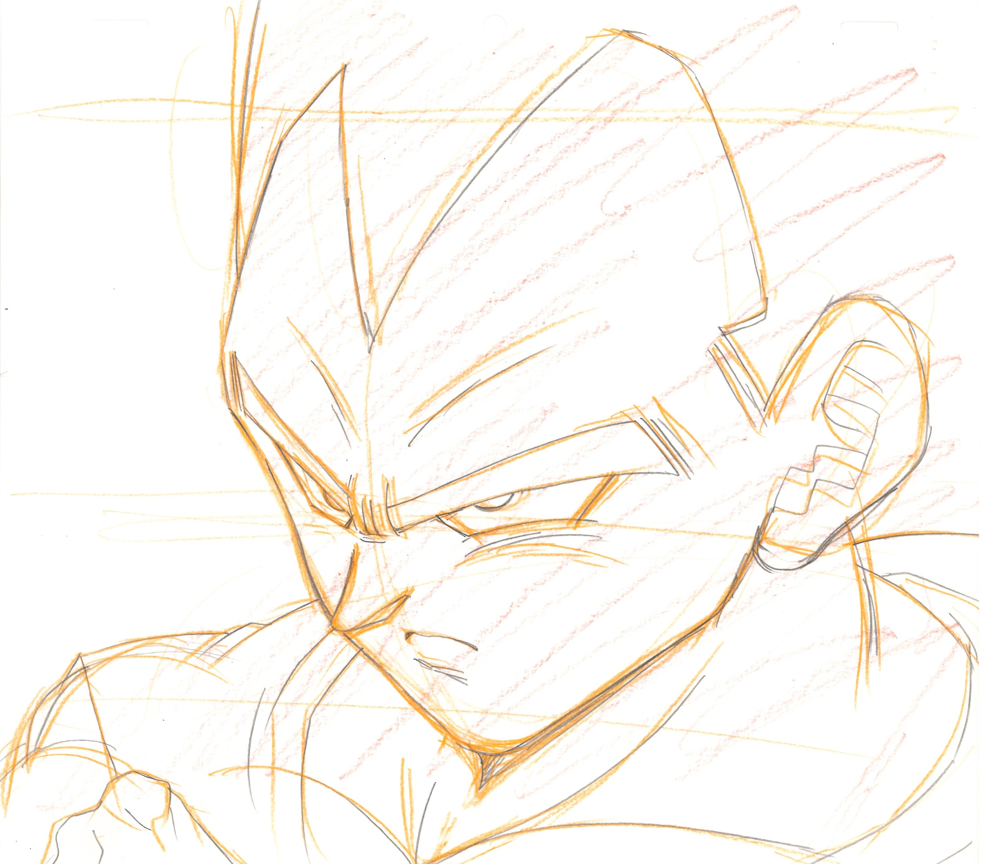 Dragonball Original drawing (Vegeta)
