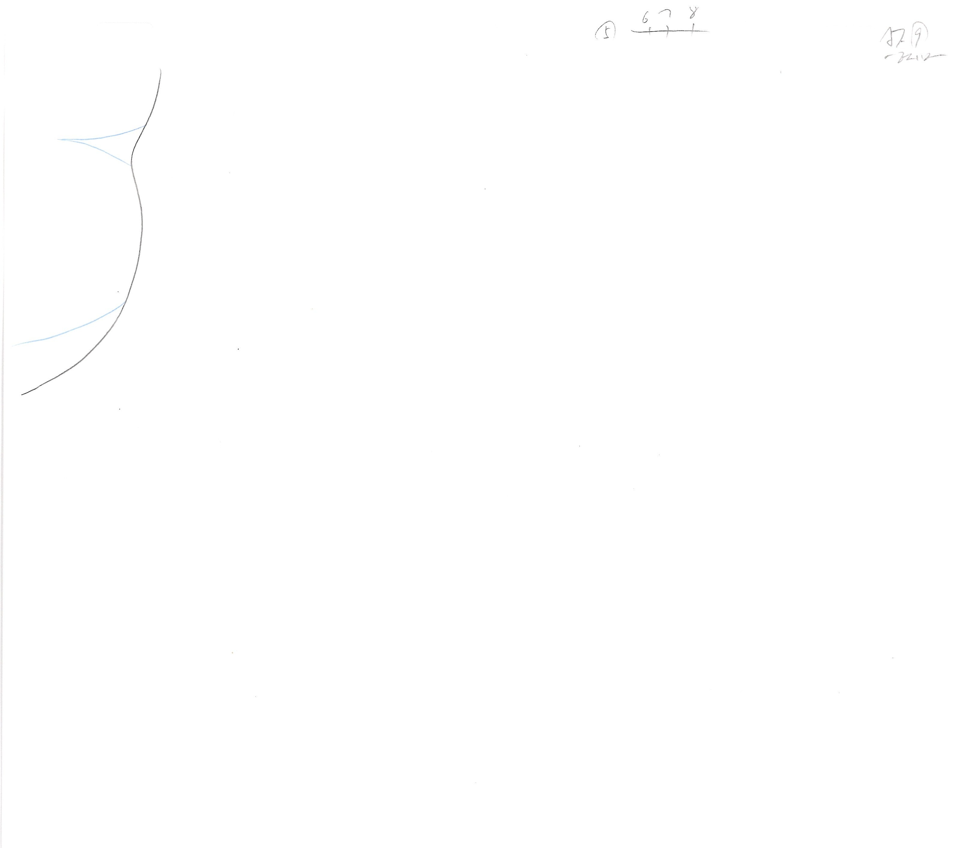 Naruto Original Sketch (Naruto Uzumaki) 6 pages Set