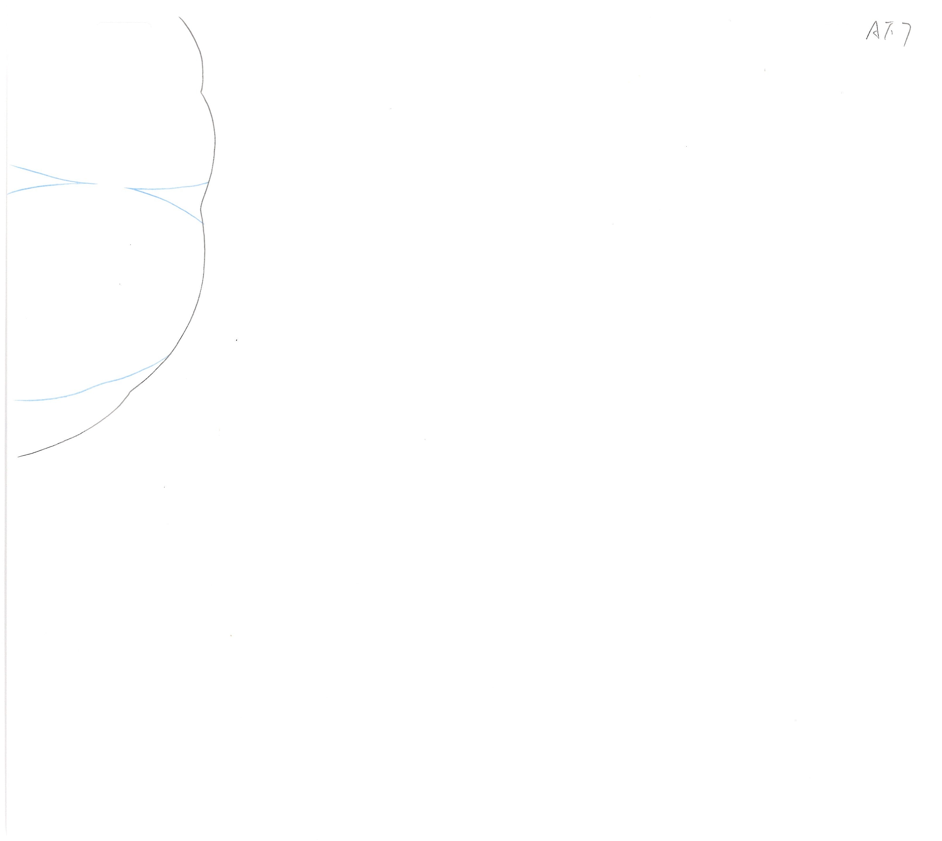 Naruto Original Sketch (Naruto Uzumaki) 3 pages Set