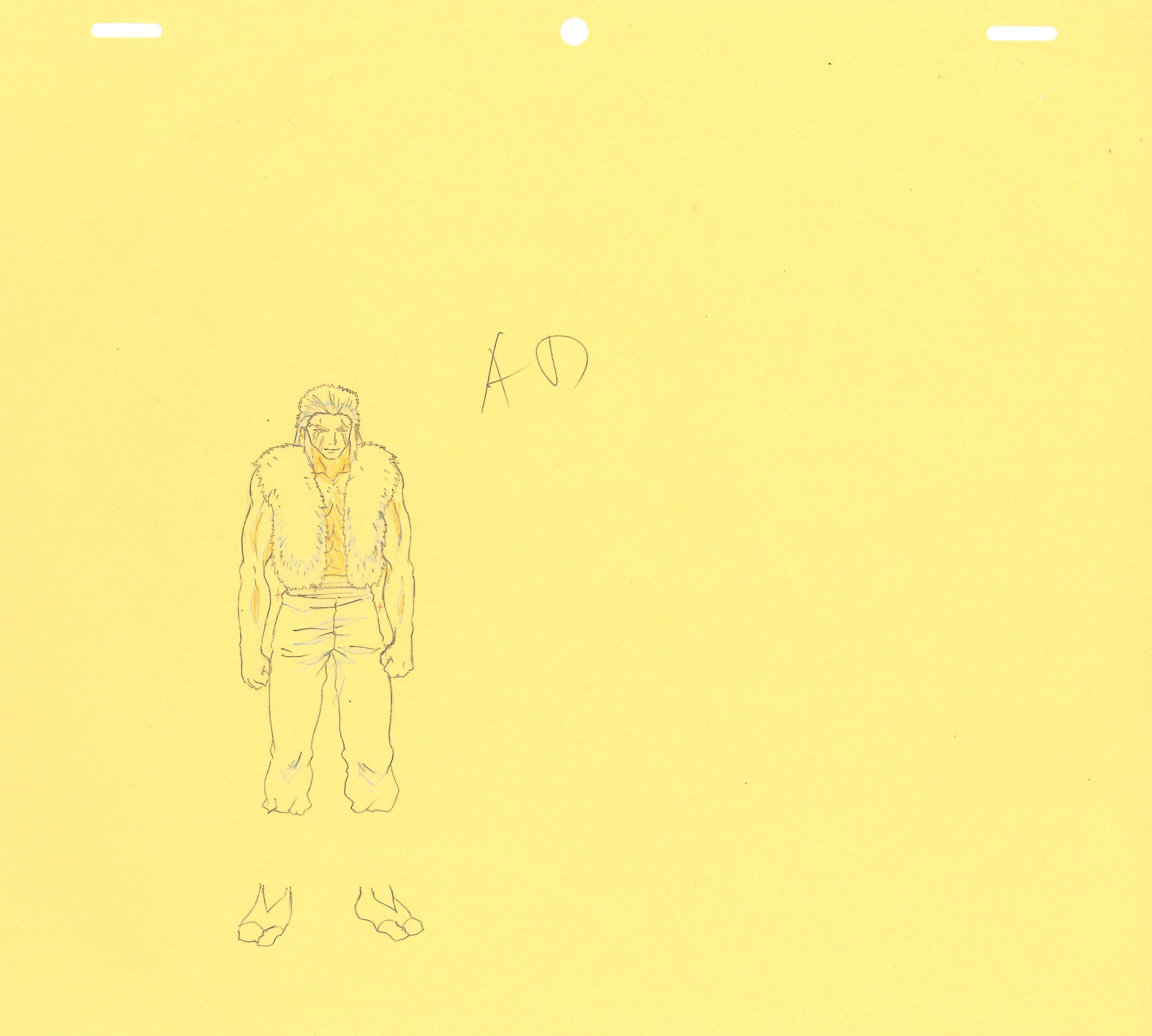 Hunter x Hunter Original Drawing (Togari) 2 pages Set