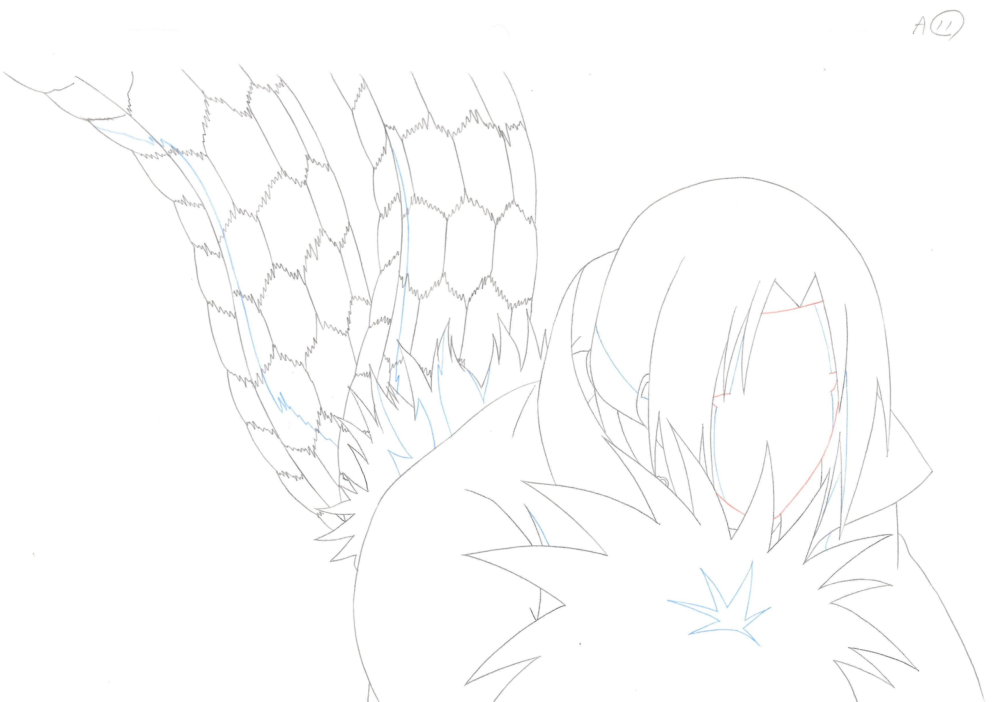 Naruto Original Sketch (Itachi) 3 pages Set