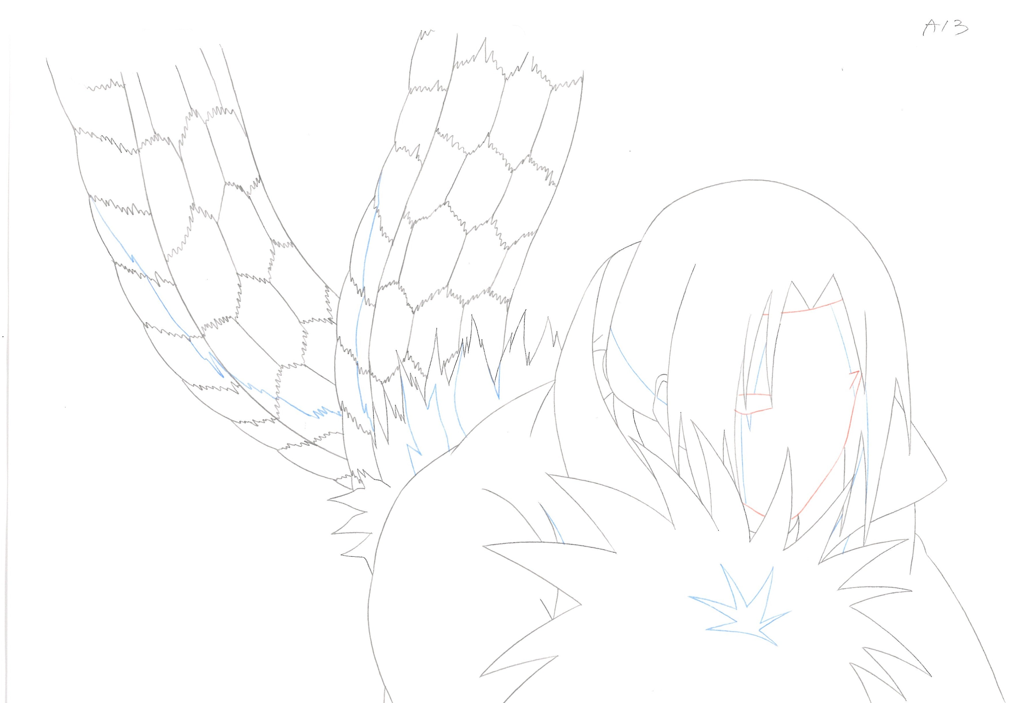 Naruto Original Sketch (Itachi) 3 pages Set