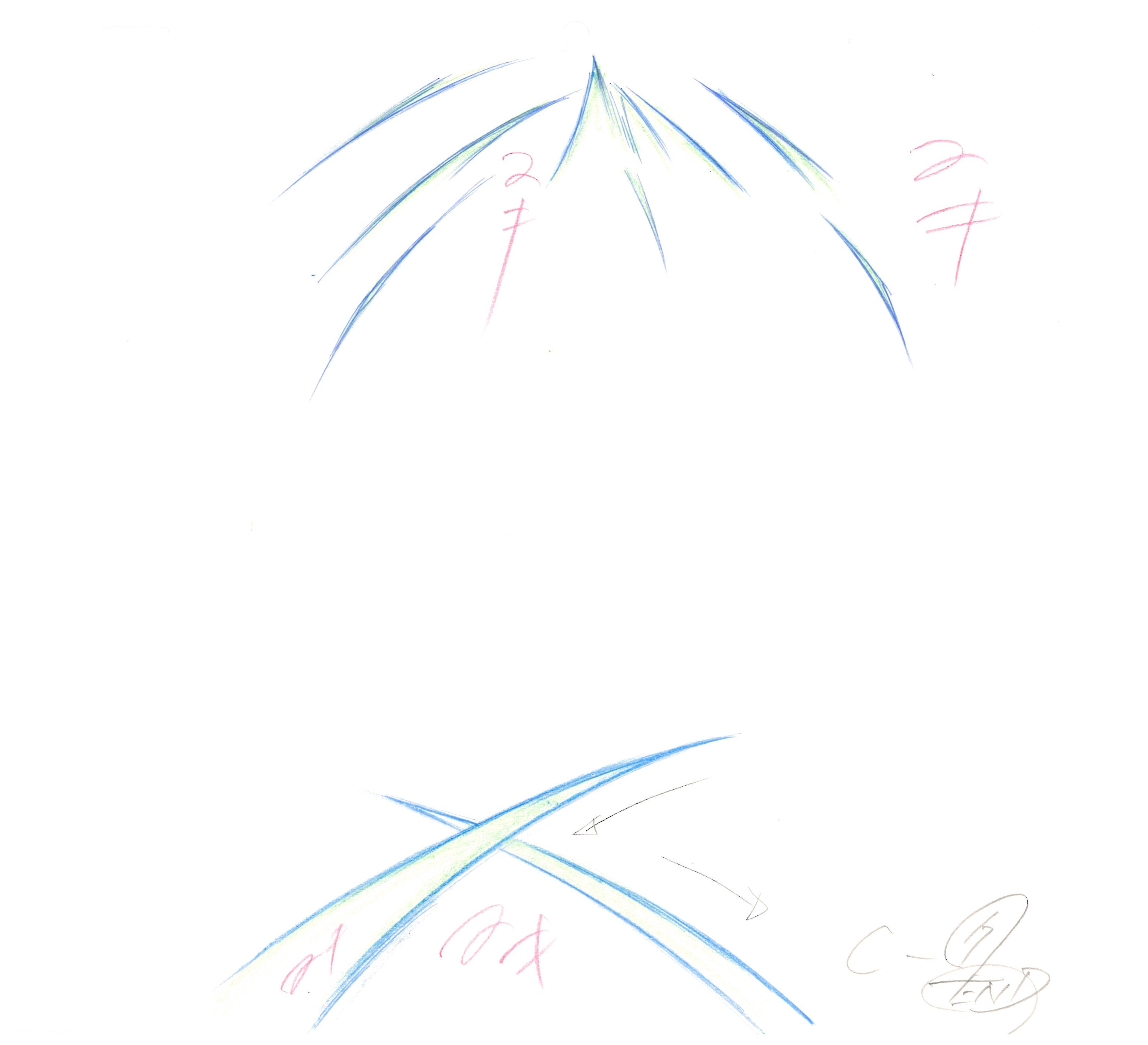 Dragon Ball Z Original Drawing (Son Goku, Vegeta) 11 pages Set