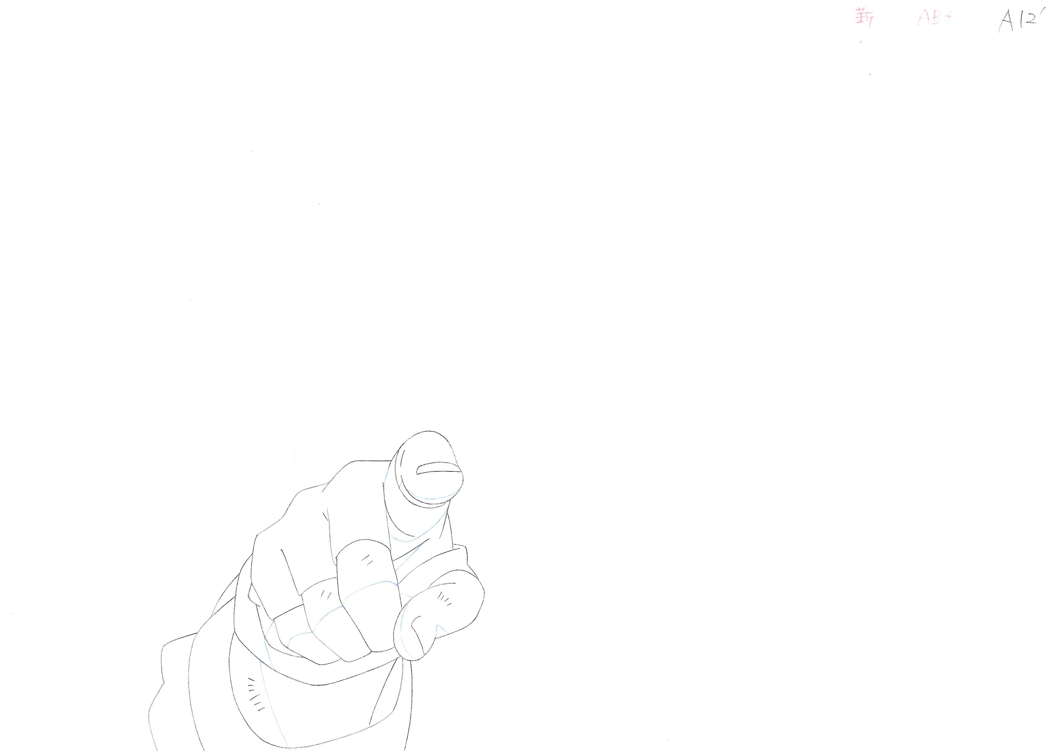 Naruto Original Sketch (Kakashi) 11 pages Set