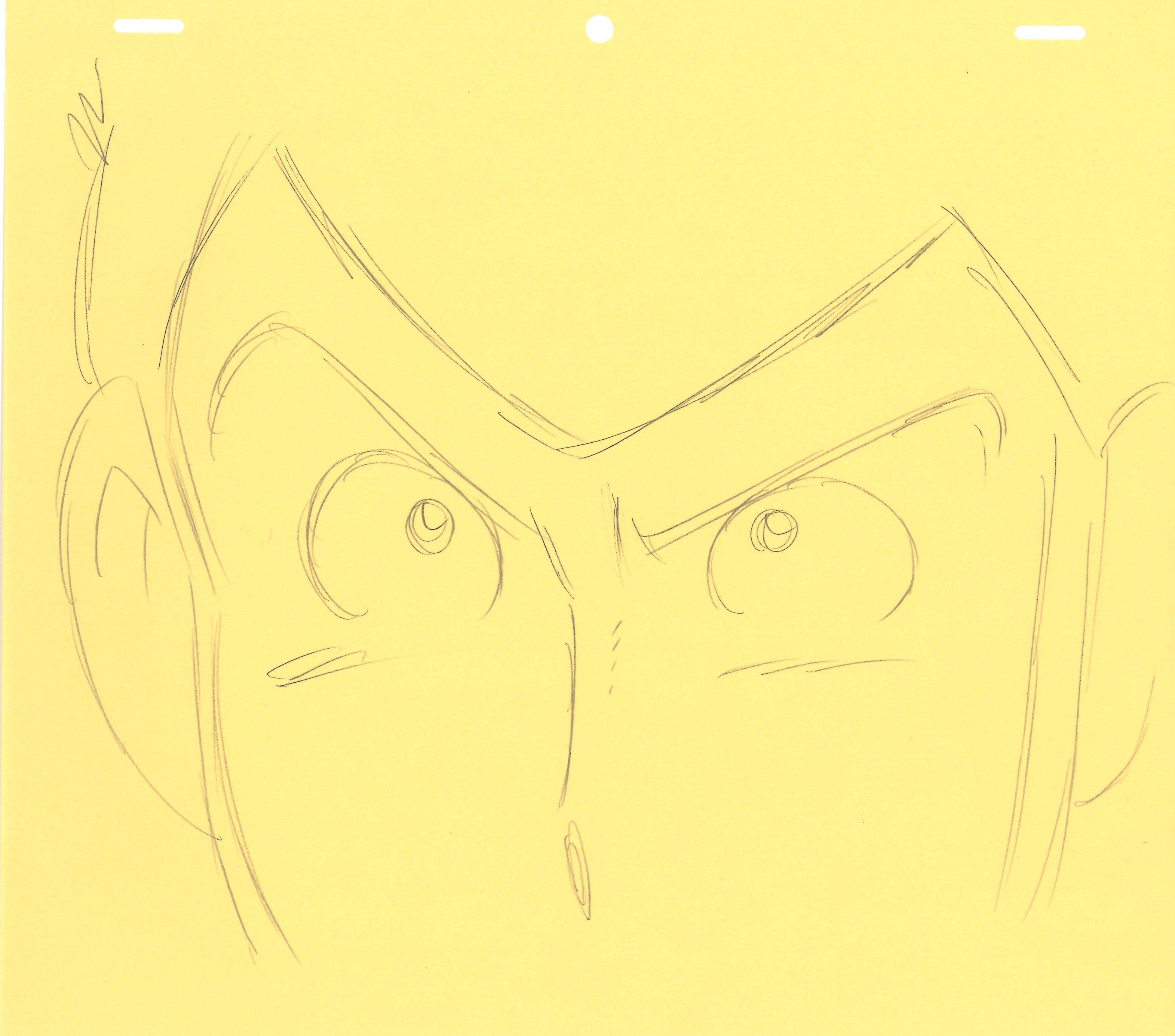 Lupin III Original Sketch (Lupin) 6 pages Set