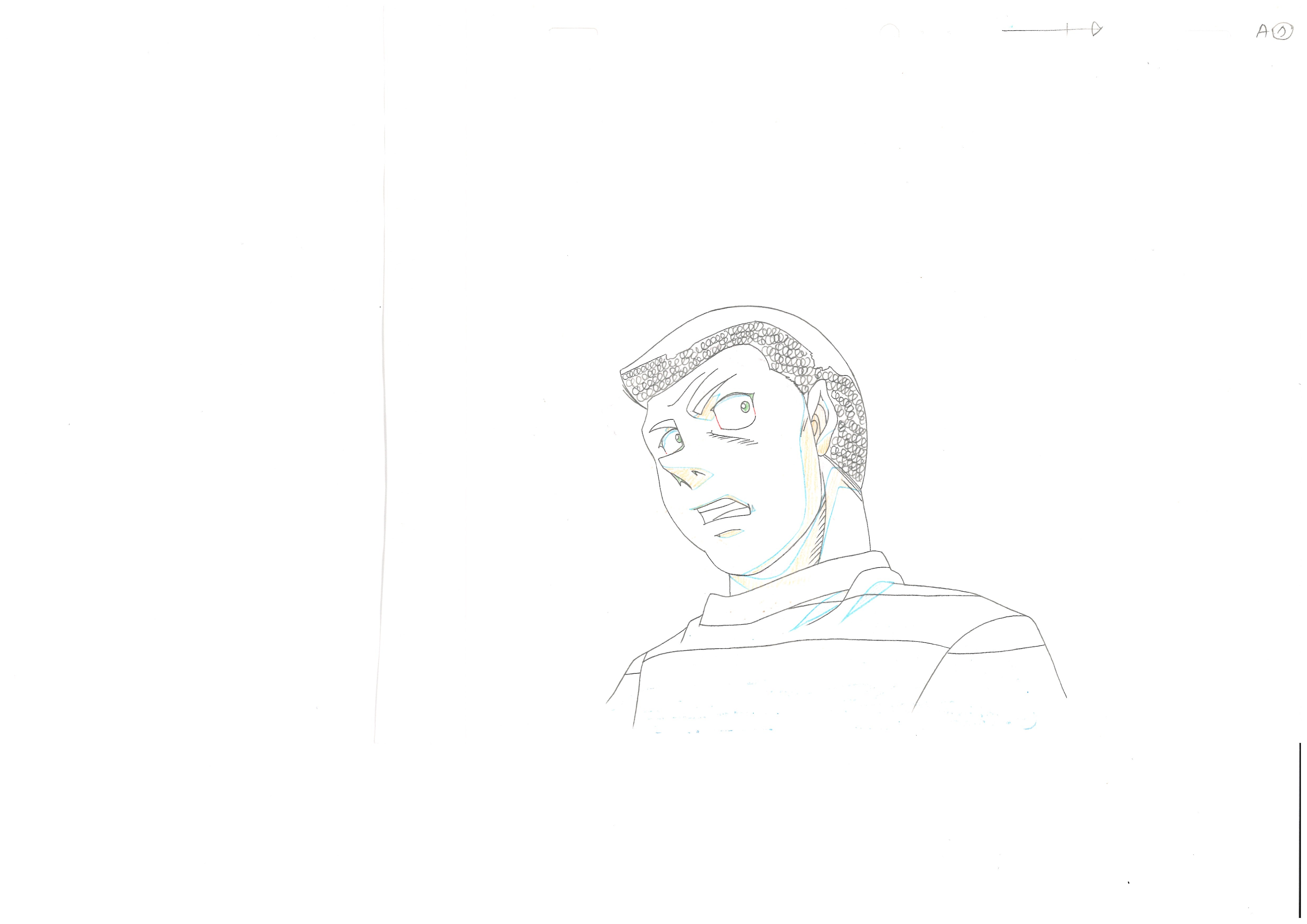 Hajime No Ippo Original Cel & Sketch (Masaru Aoki & Tatsuya Kimura)