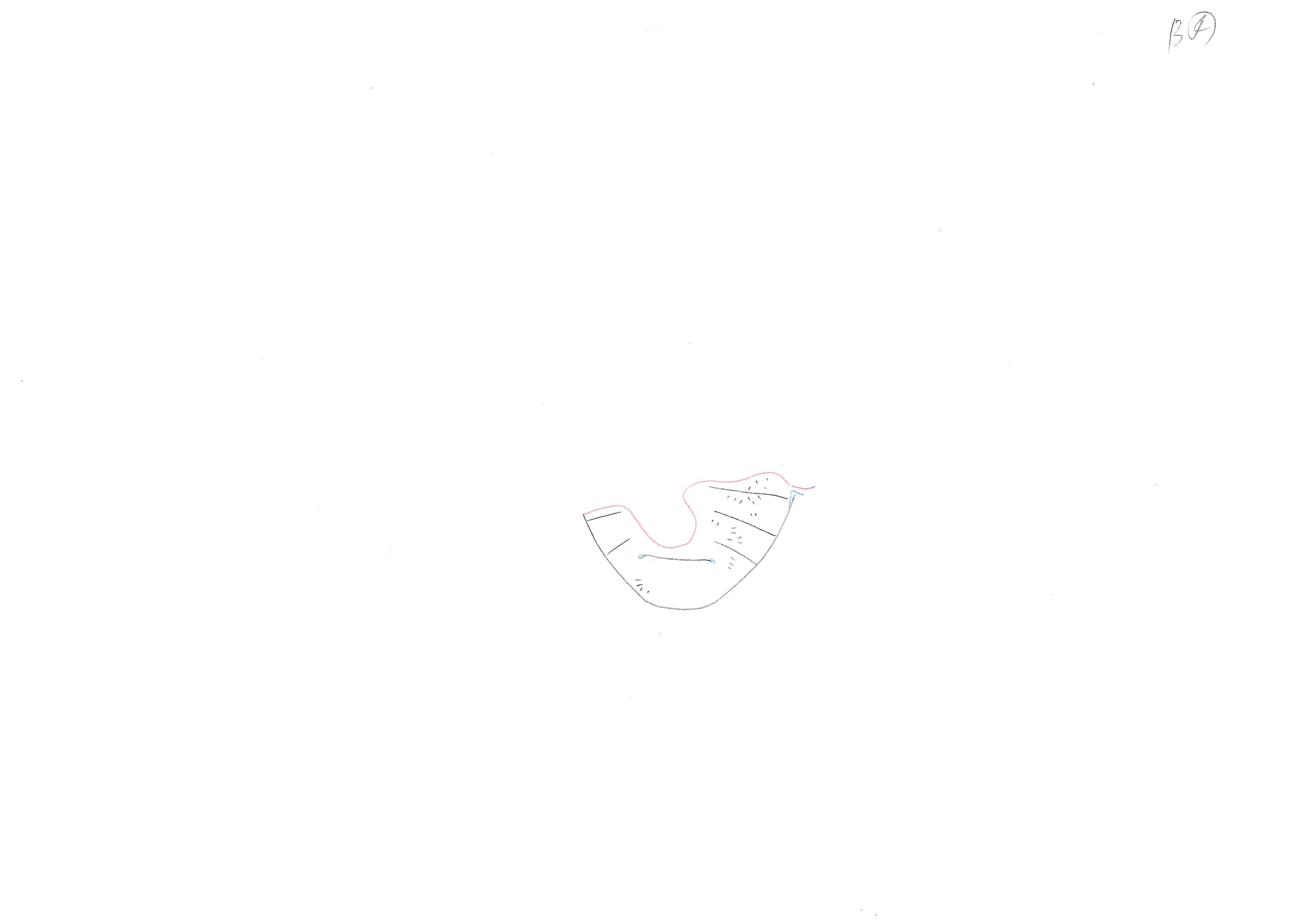 Naruto Shippuden Original Sketch (Naruto Uzumaki) 4 pages Set