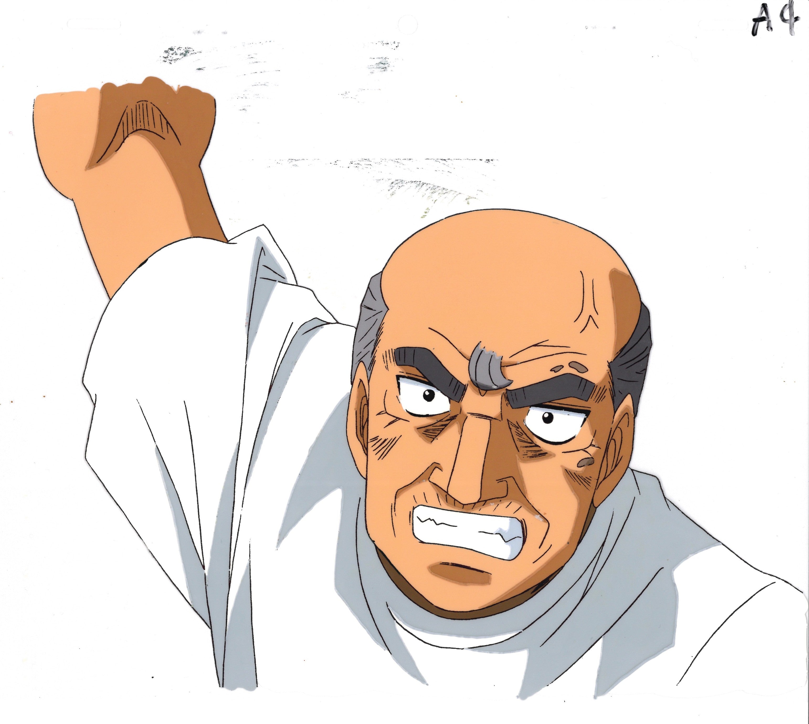 Hajime No Ippo Original Cel and Drawing (Genji Kamogawa)