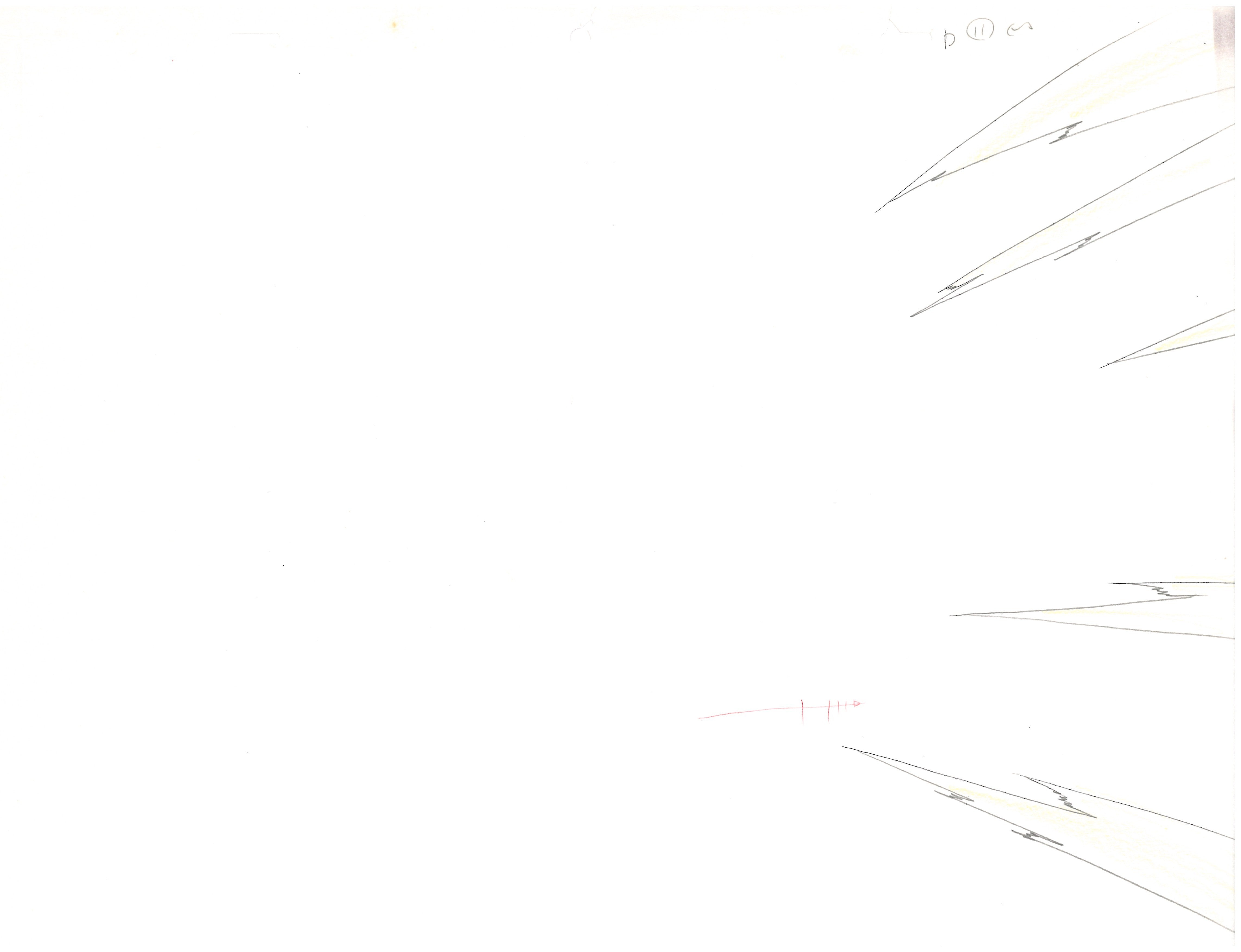 Hajime No Ippo Original Cel and Sketch (Ippo Makunouchi)