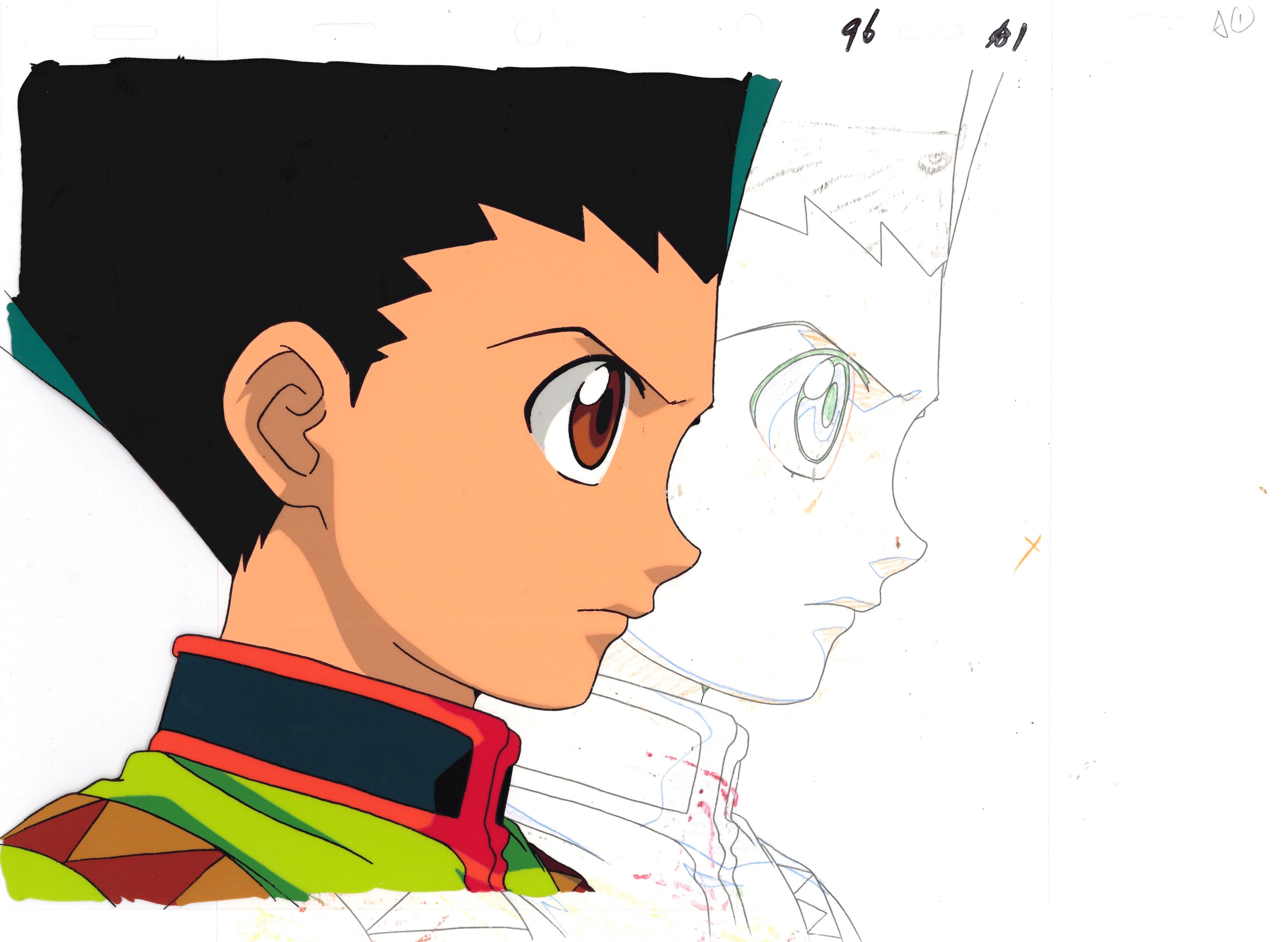 Cellule D'animation Originale Hunter X Hunter - Vintage - Toei Animation 1990