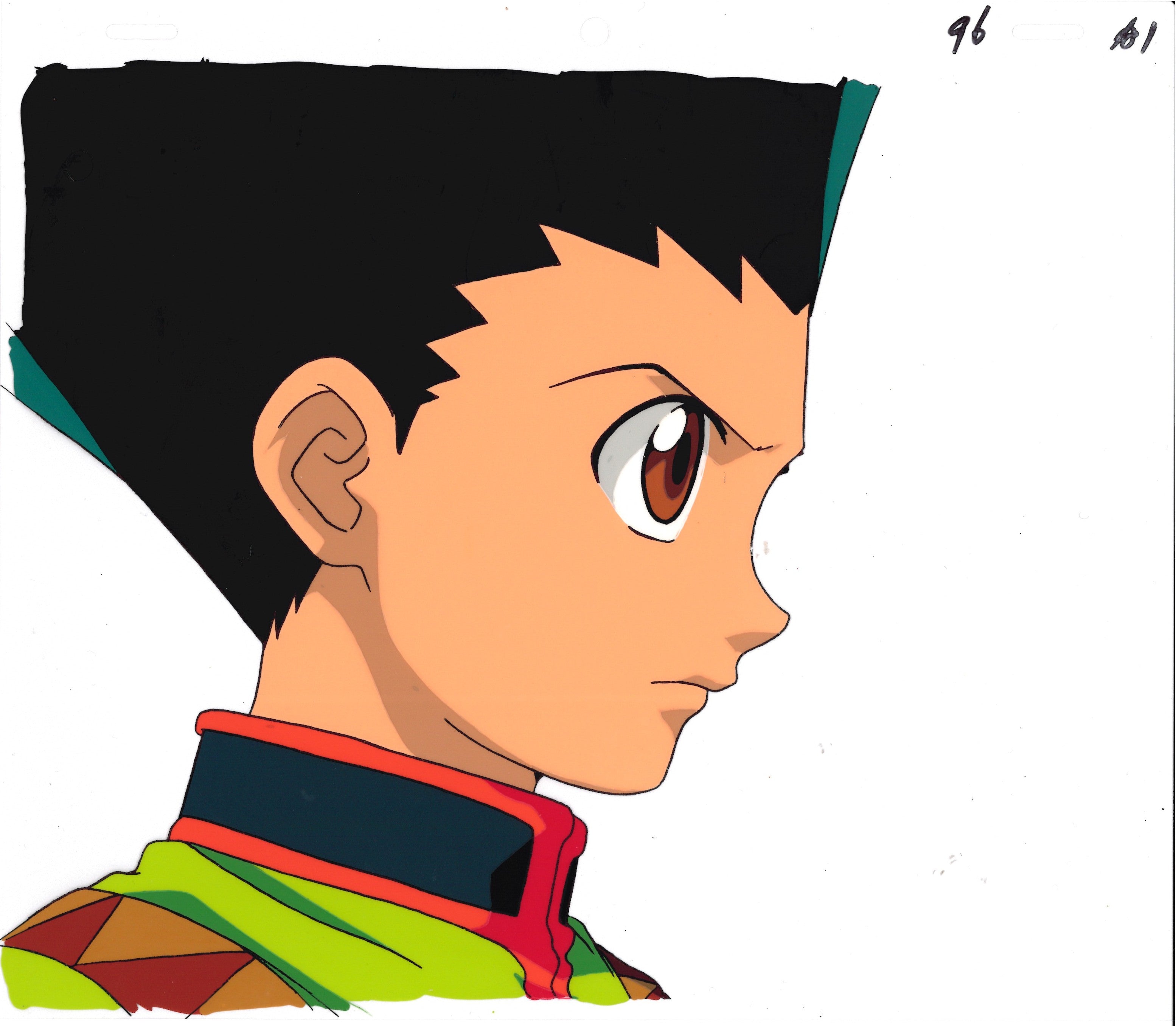 Hunter x Hunter Original Cel and Drawing (Gon)
