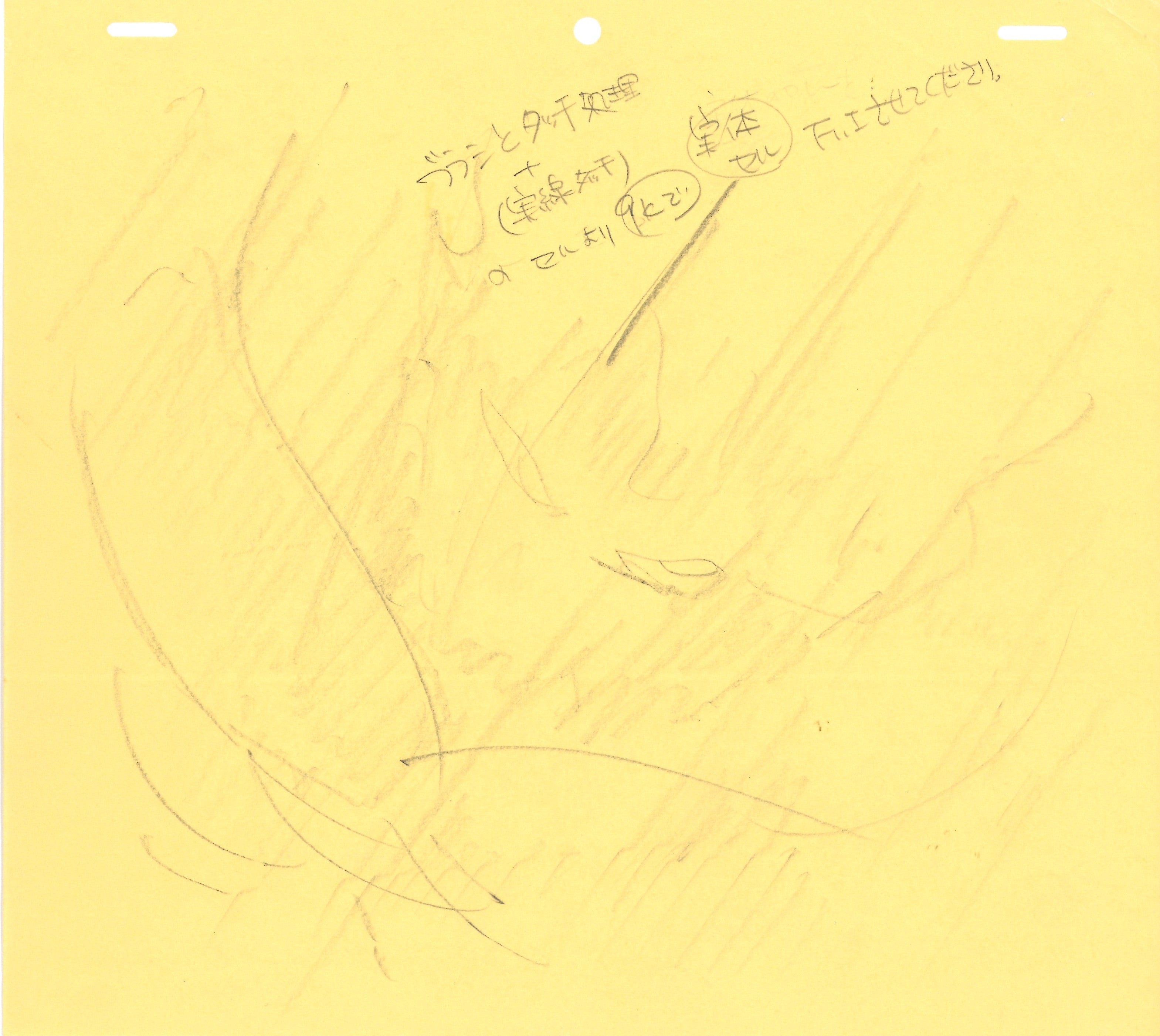 Dragon Ball Z Original Drawing (Cell) 2 pages Set