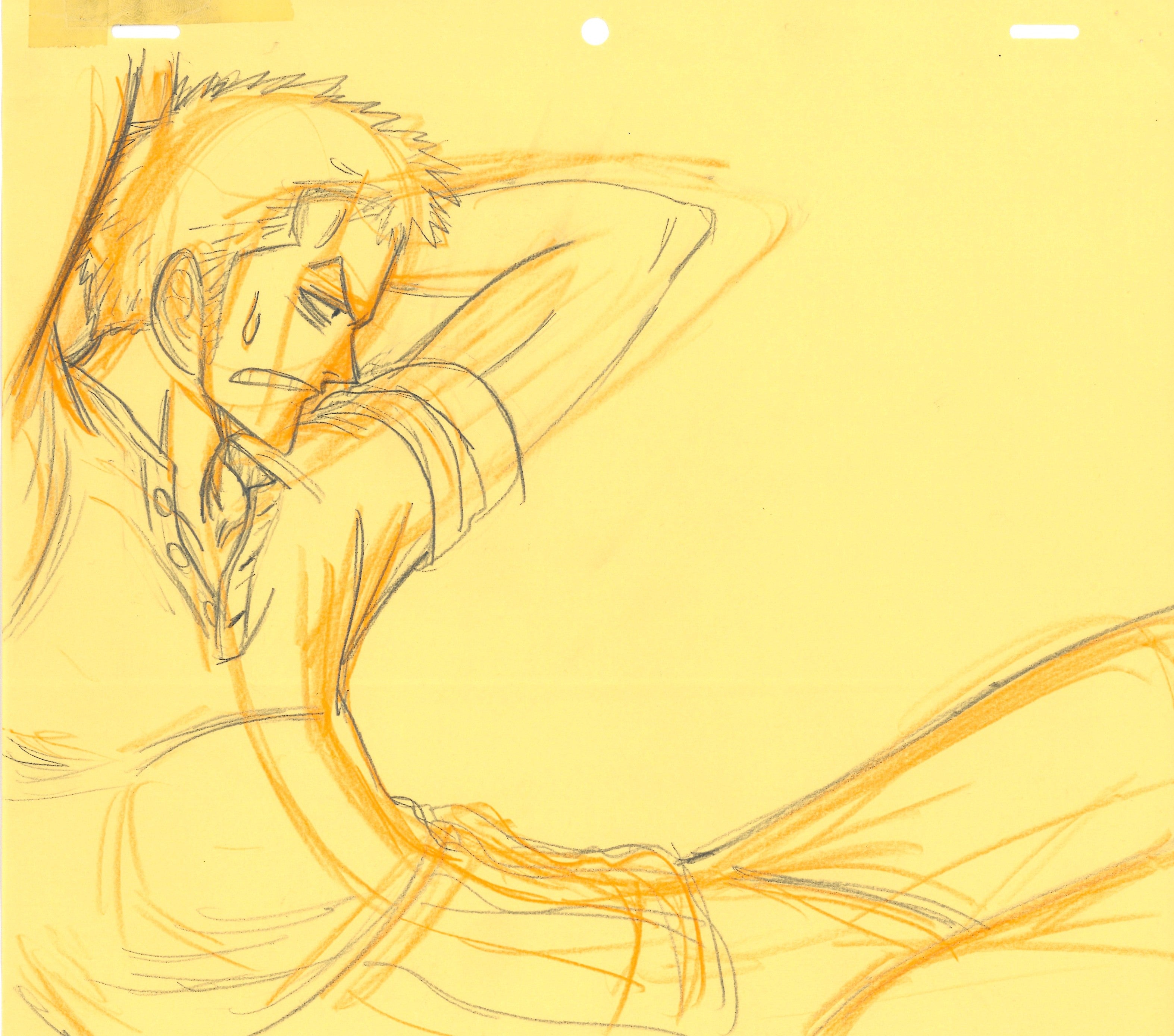 One Piece Original Sketch (Roronoa Zoro) 7 pages Set
