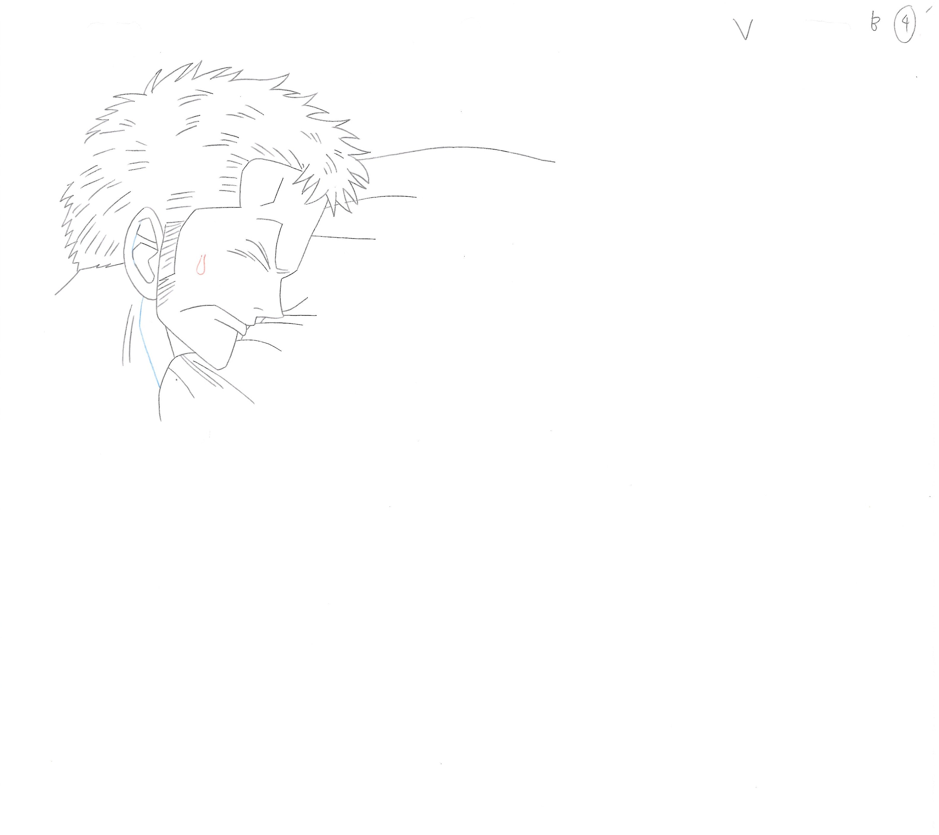 One Piece Original Sketch (Roronoa Zoro) 7 pages Set